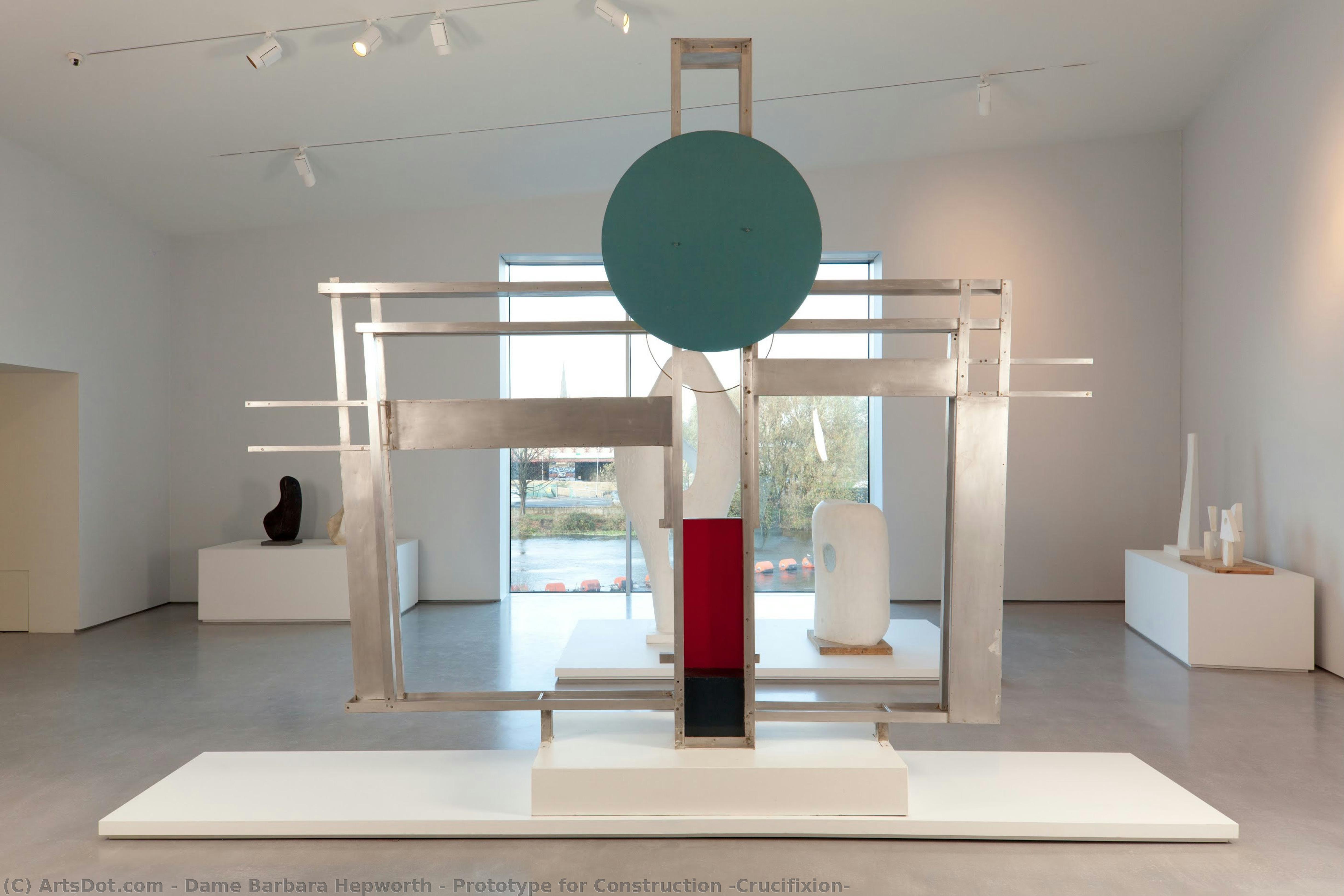 Výstavba (křížec) — Barbara Hepworthová