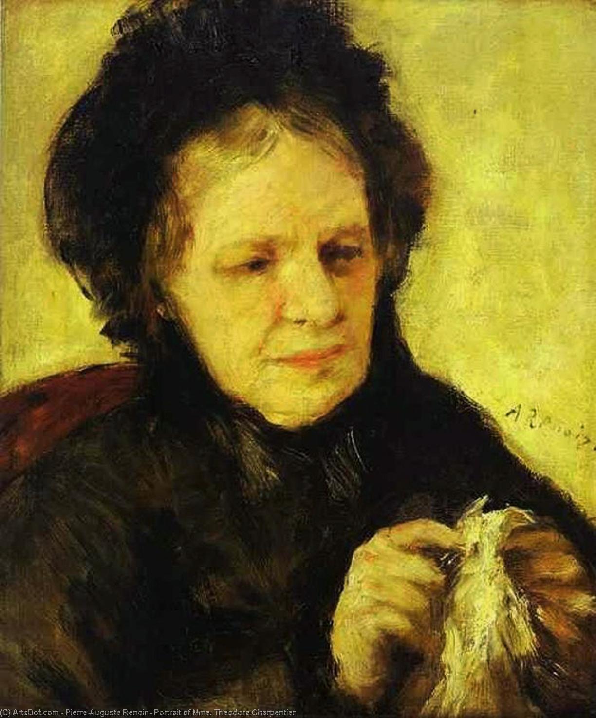 Portret Van Mme. Theodore Charpentier — Pierre-auguste Renoir