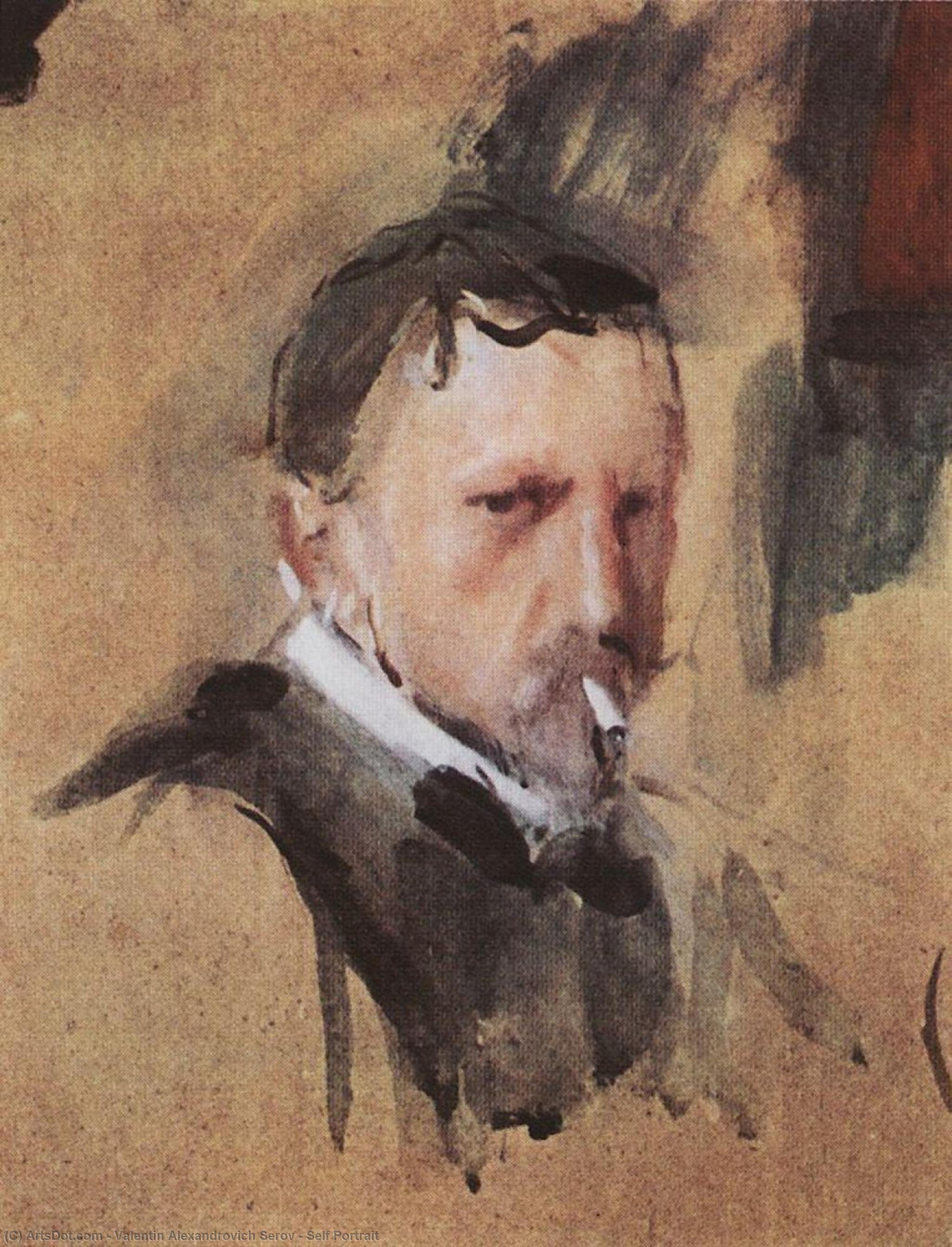 Self Portrait — Valentin Serov