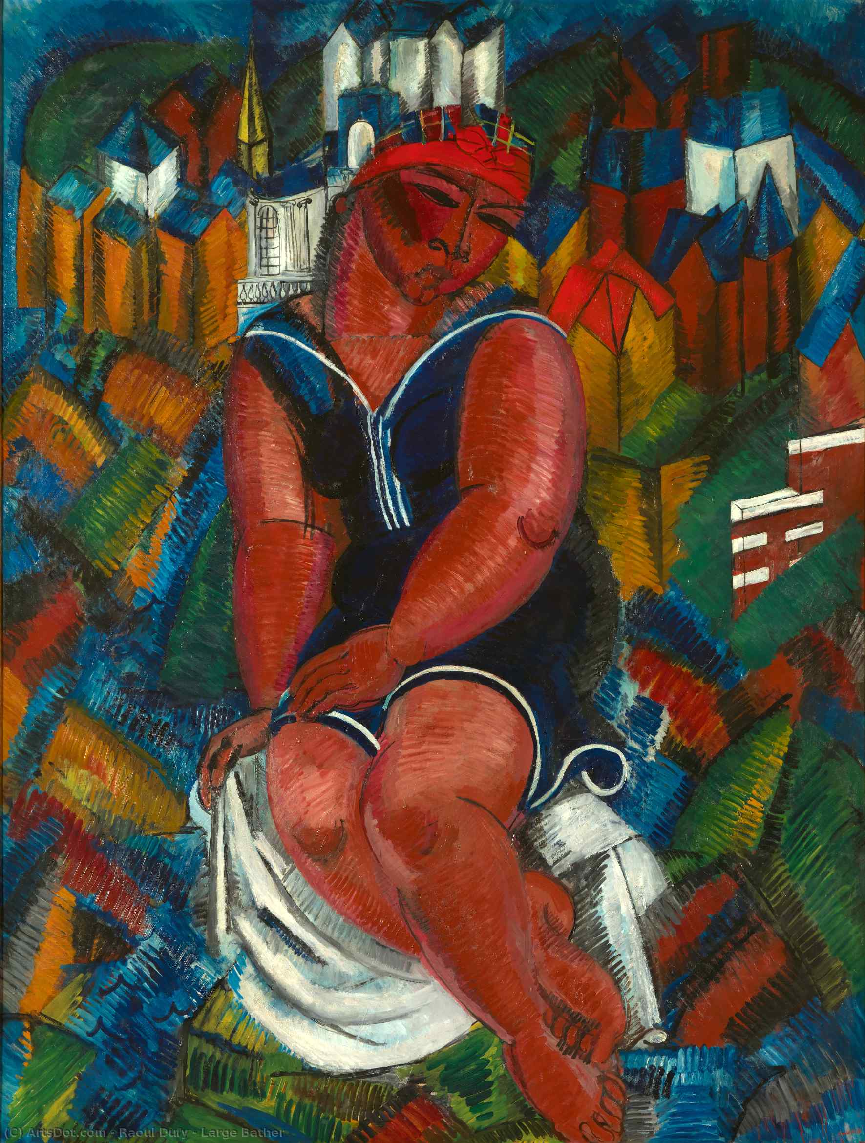 Large Bather — Raoul Dufy