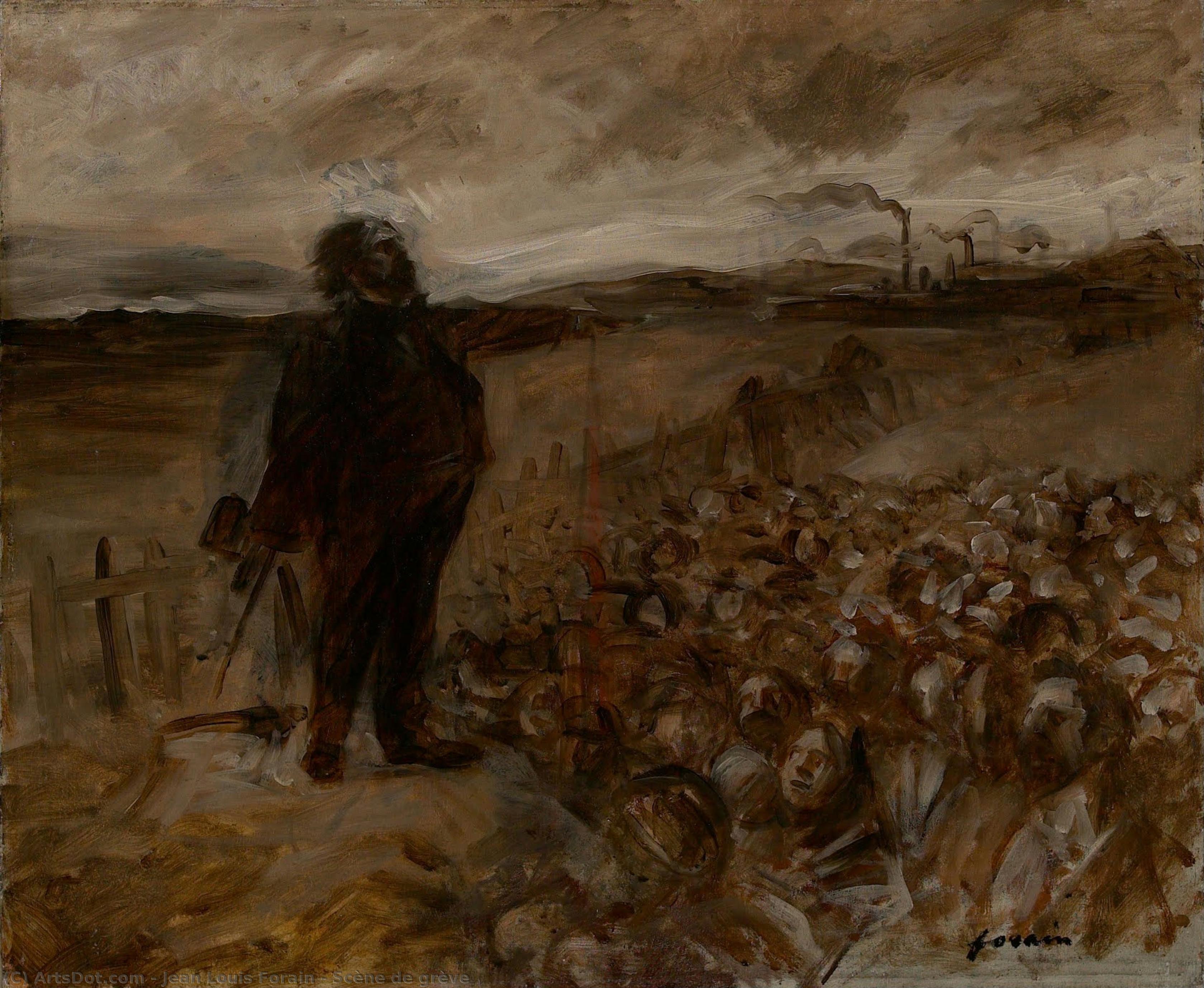 Grevbild — Jean Louis Forain