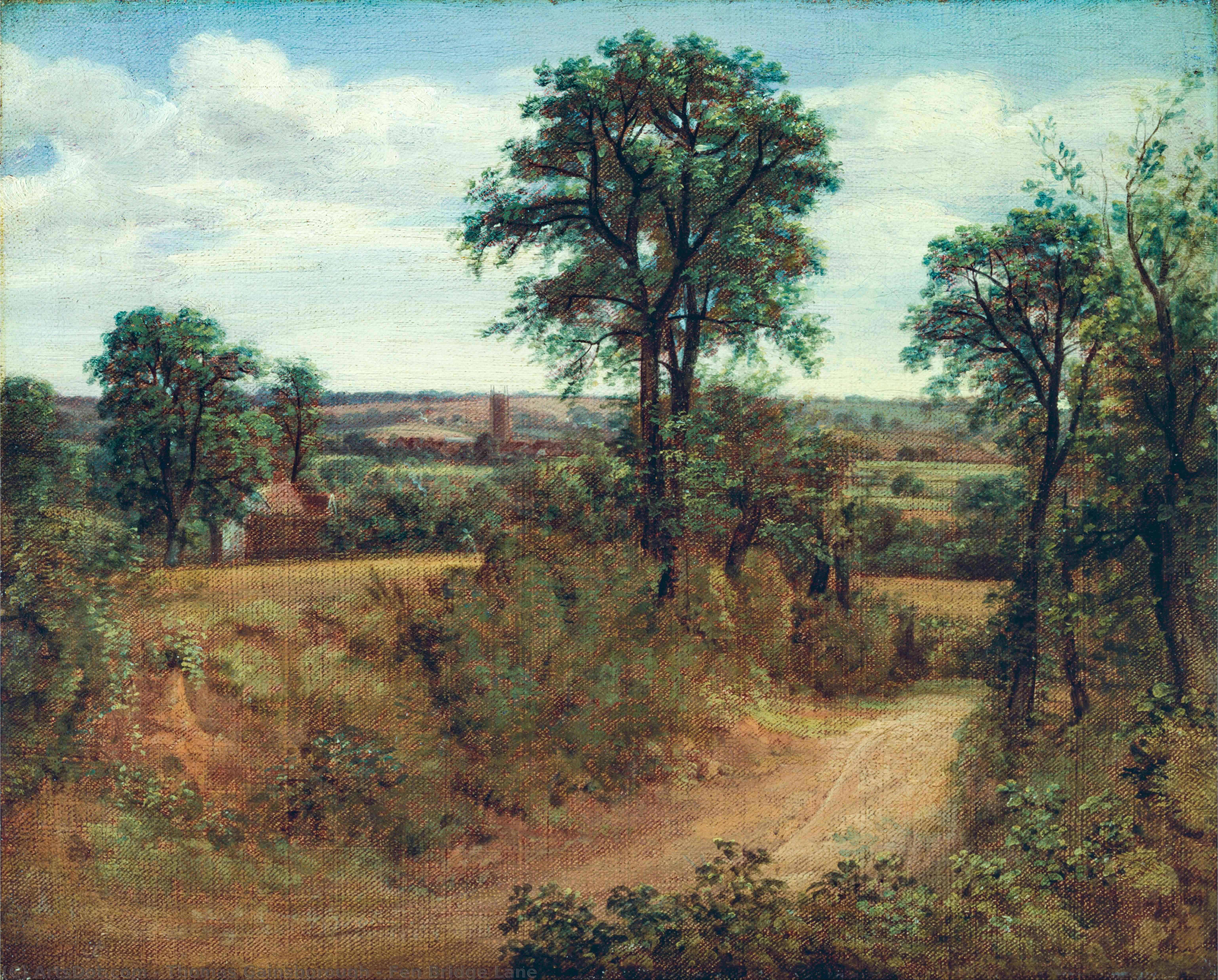 Fen Bridge Lane — Thomas Gainsborough