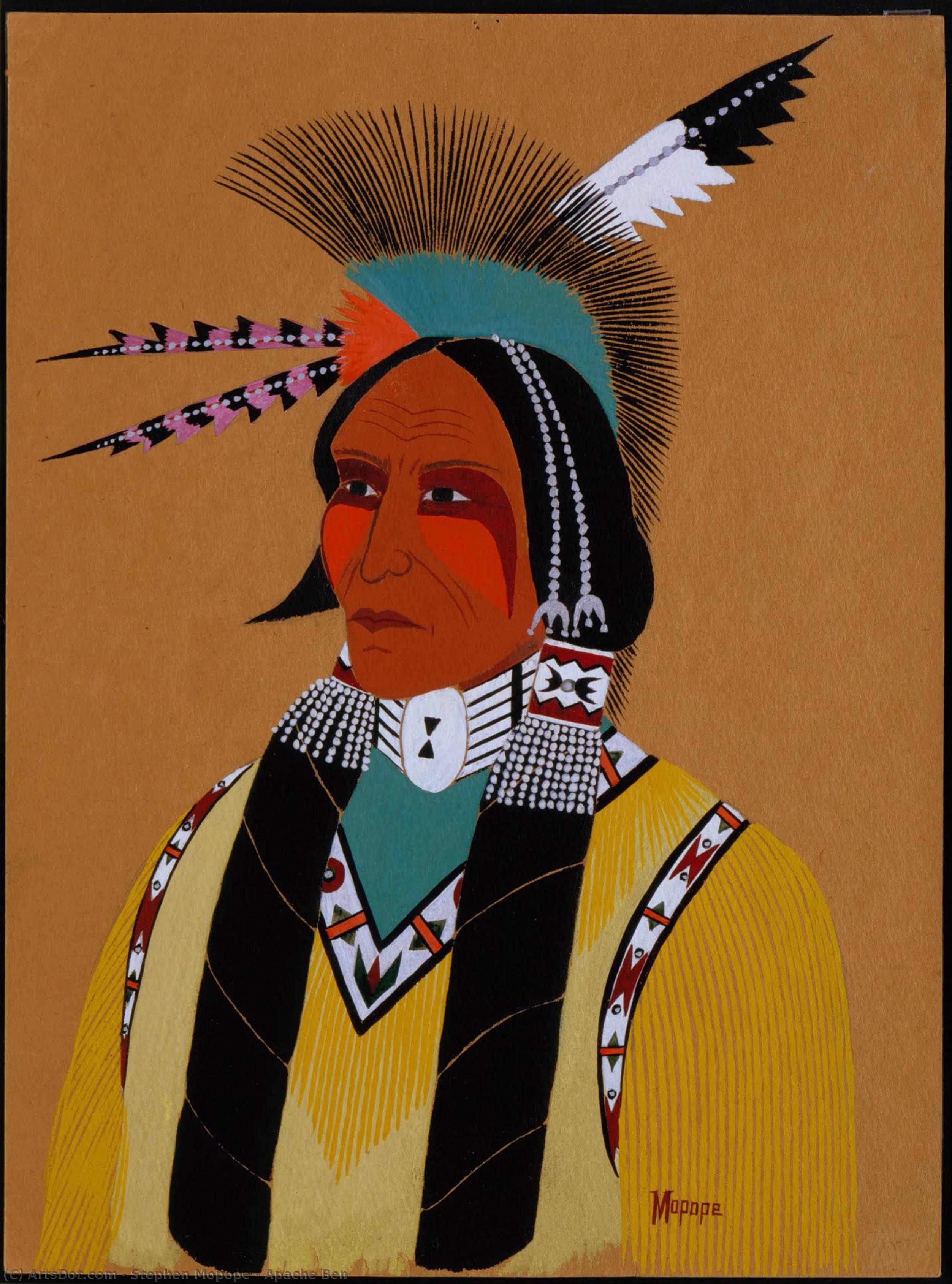 Apache Ben — Stephen Mopope