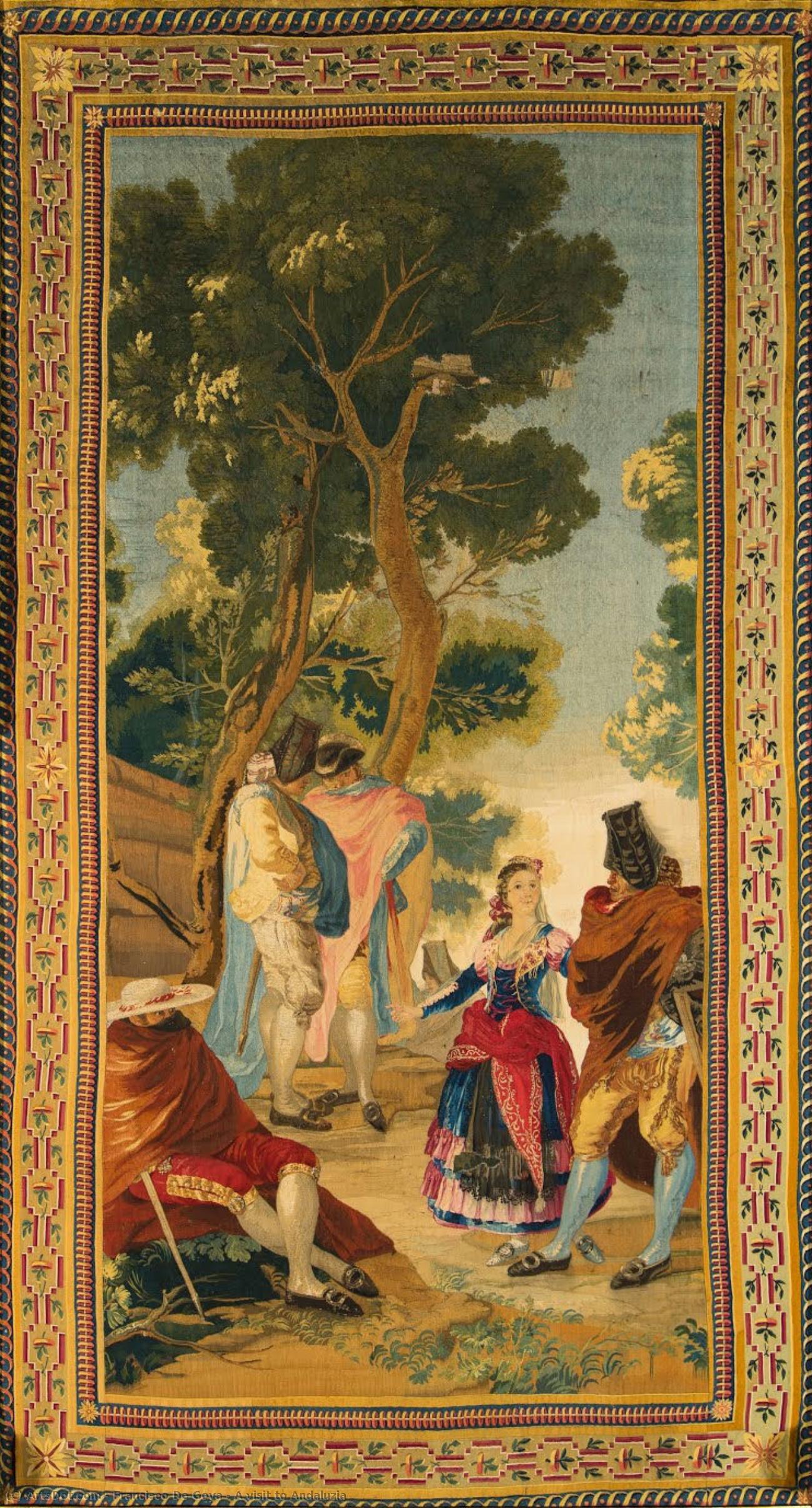 A Visit To Andaluzia — Francisco José De Goya Y Lucientes