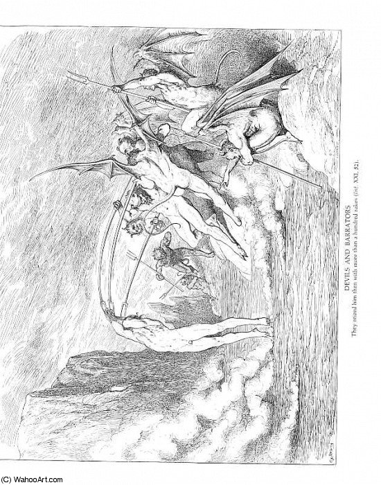 Devils And Barrators — Paul Gustave Doré