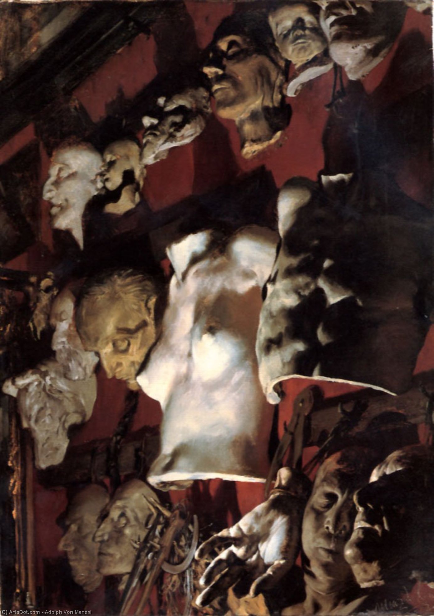 Still Life — Adolph Von Menzel