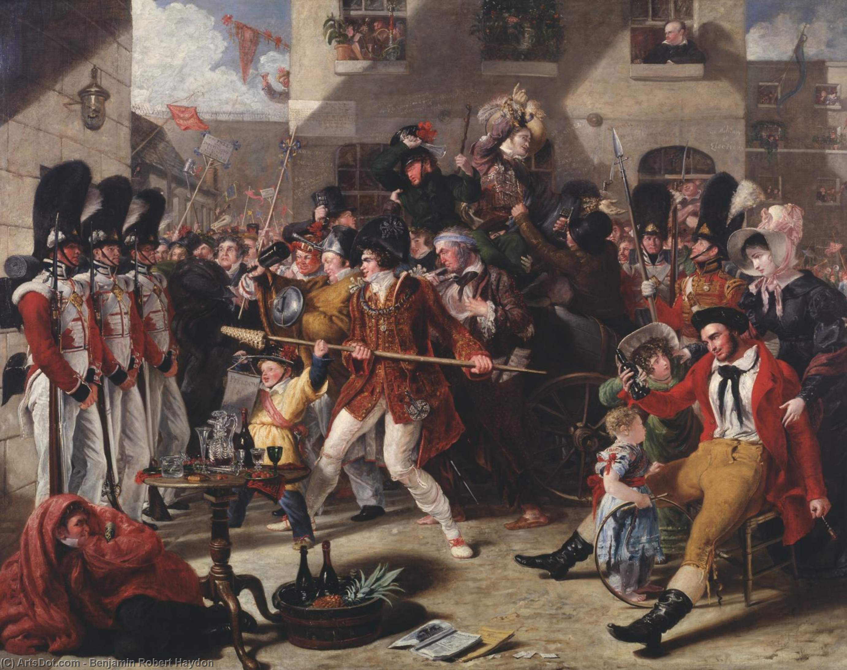 The Mock Election — Haydon, Benjamin Robert
