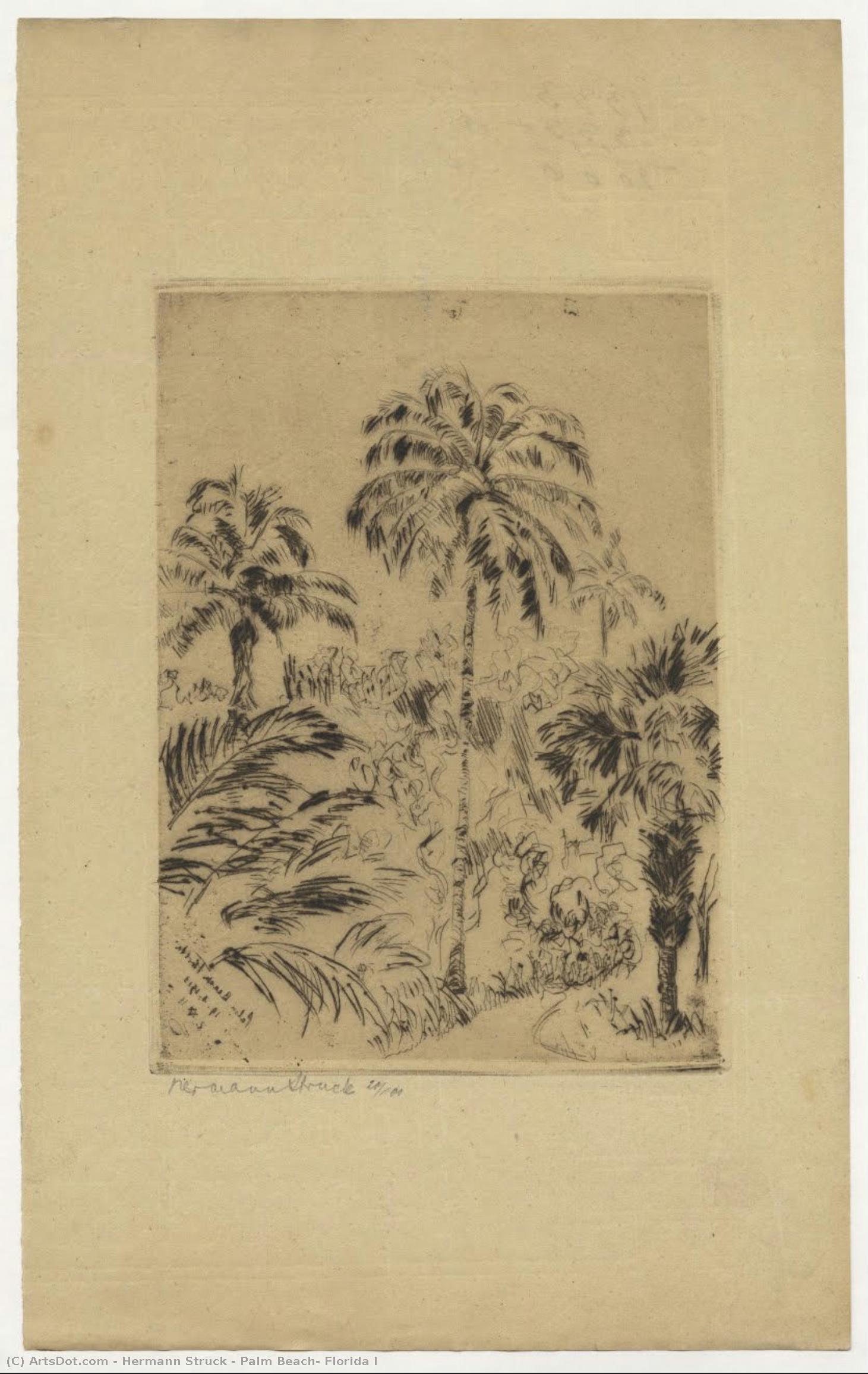 Palm Beach, Florida I — Hermann Struck
