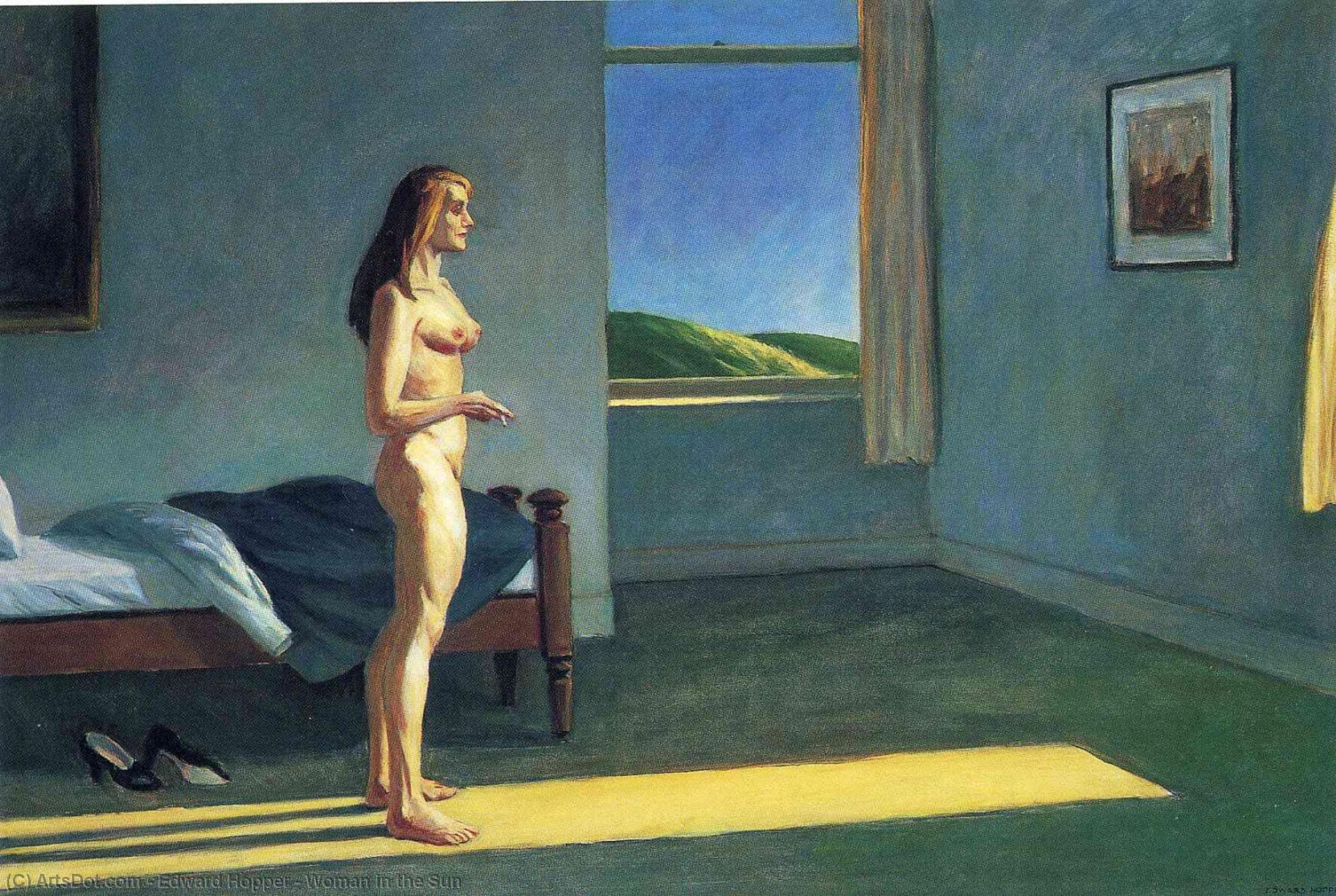 Mujer Al Sol — Edward Hopper
