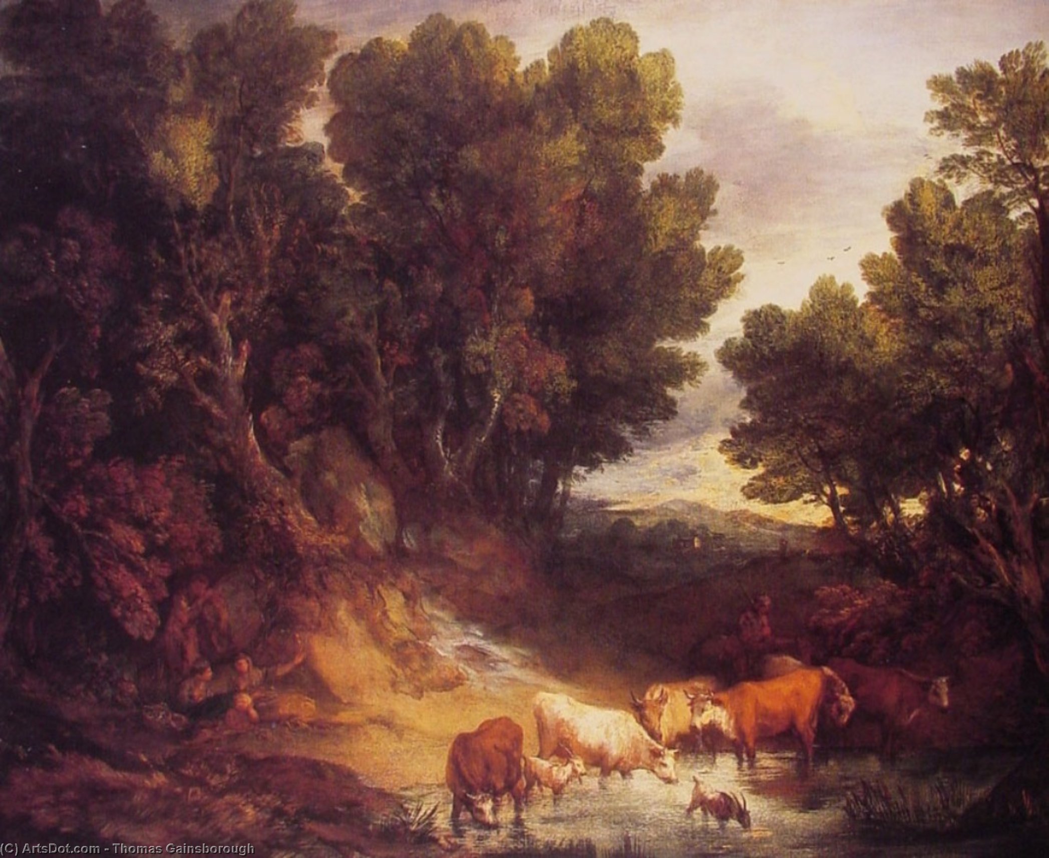 Pítadlo — Thomas Gainsborough