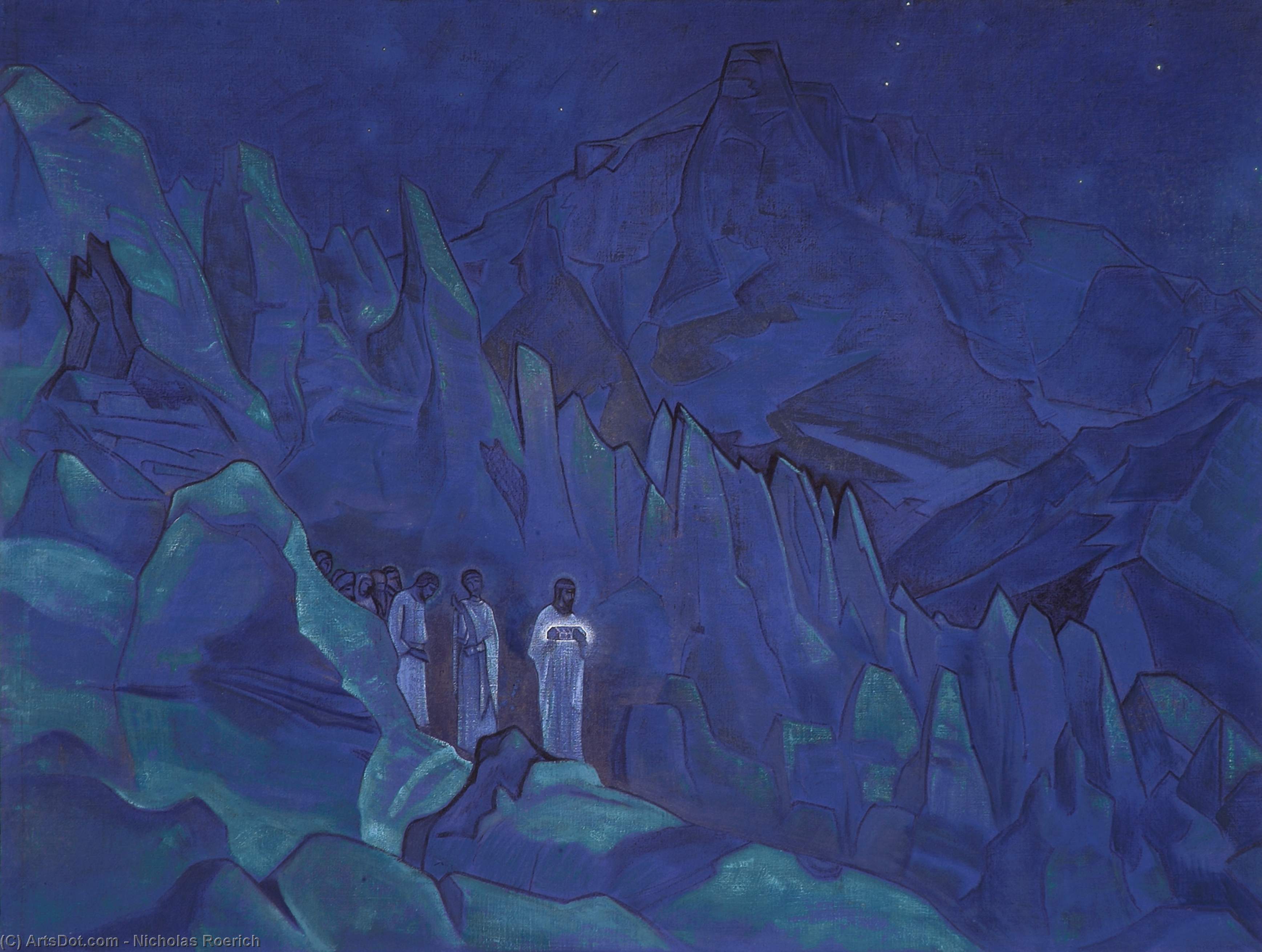 Burning The Darkness — Nikolaj Roerich
