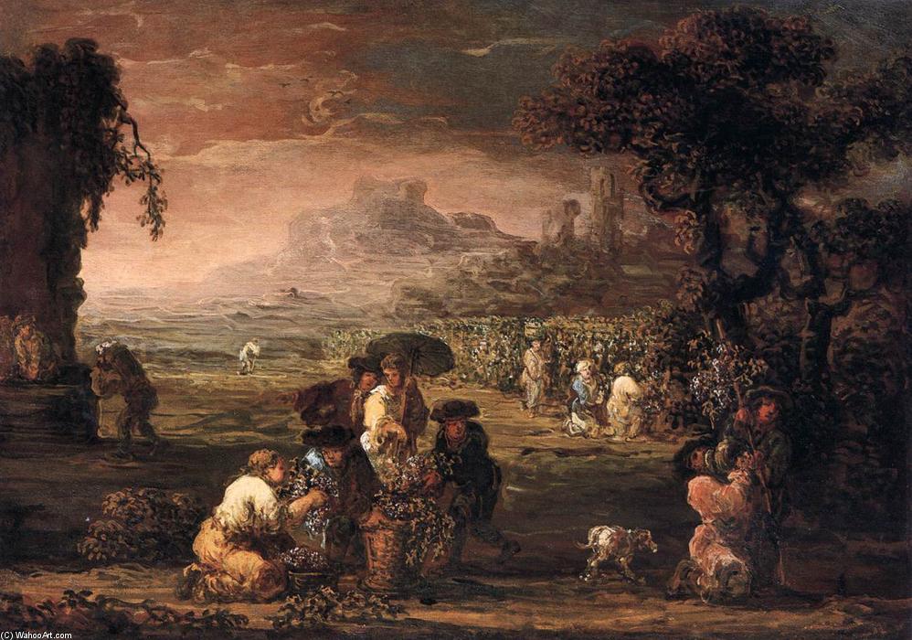 Grape Harvest — Joos De Momper The Younger