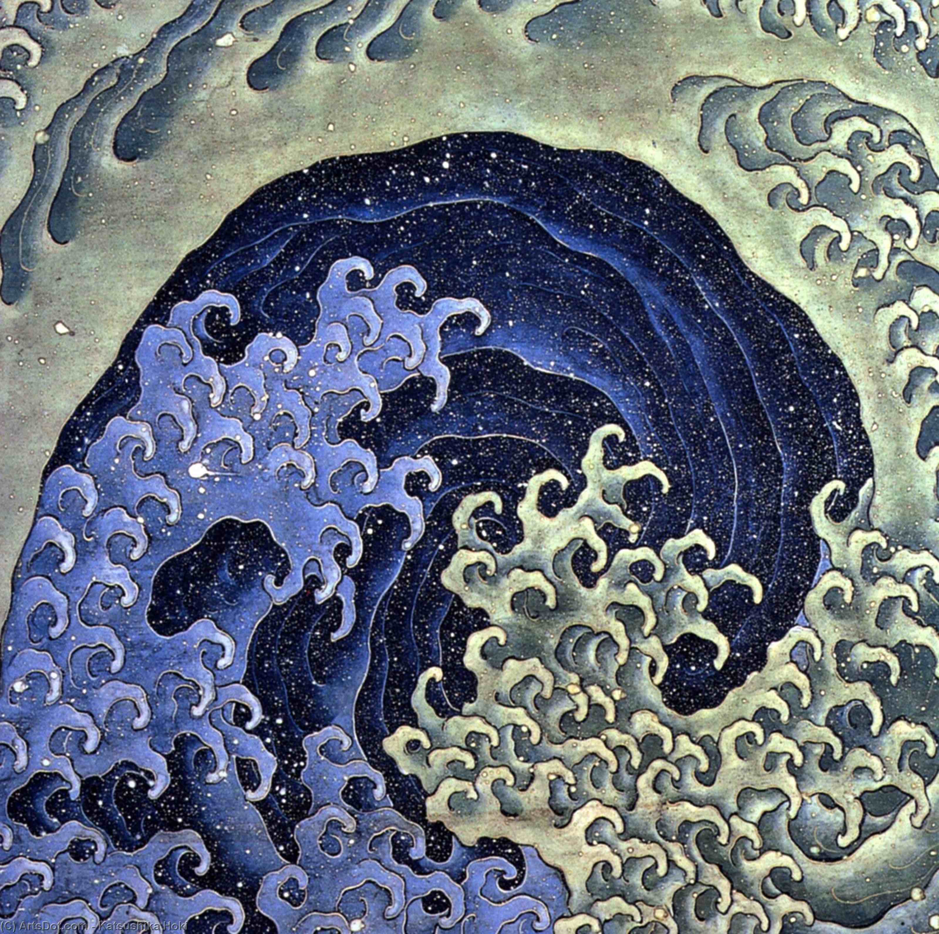 Femenine Wave — Katsushika Hokusai