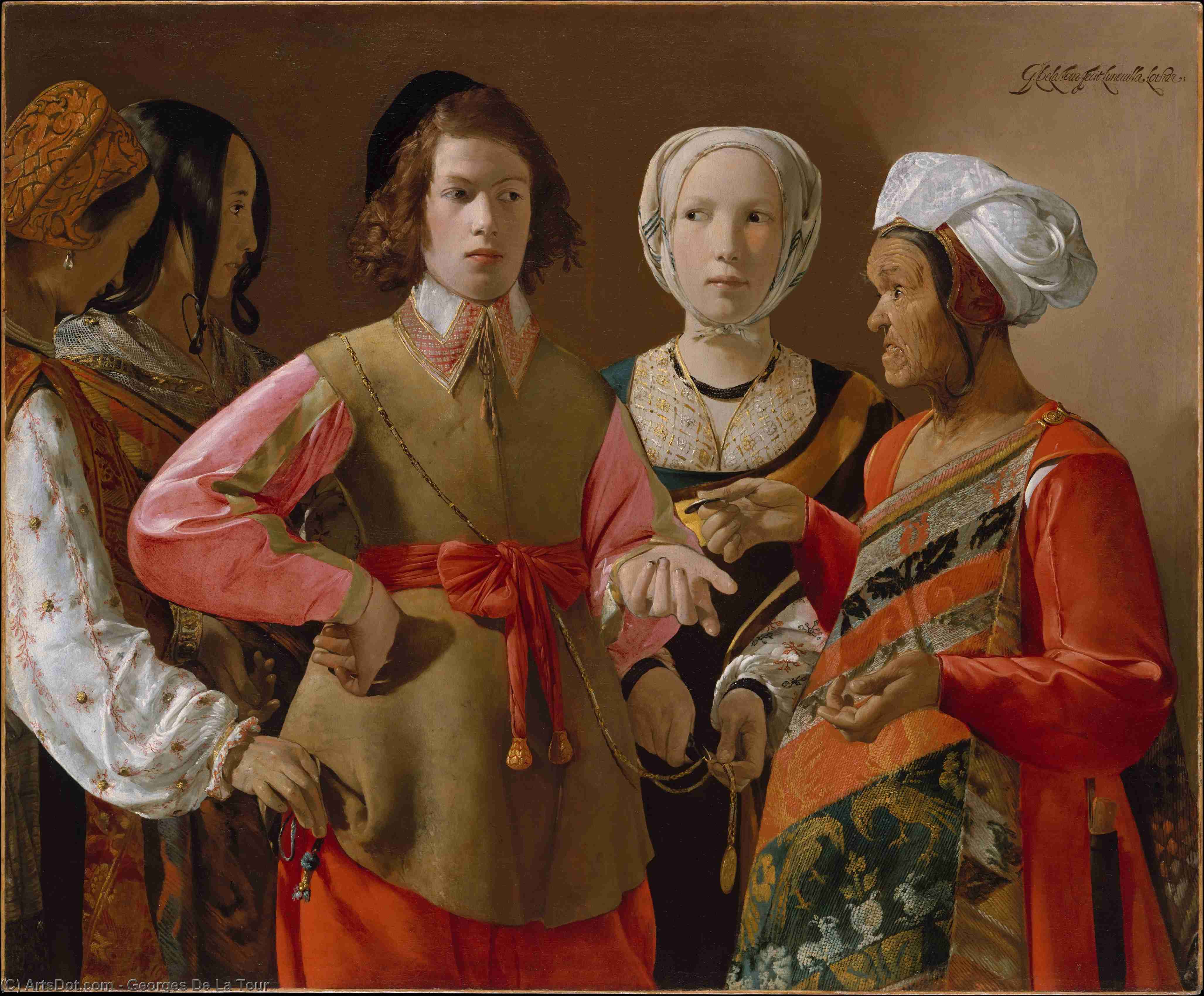 Spåkvinde — Georges De La Tour