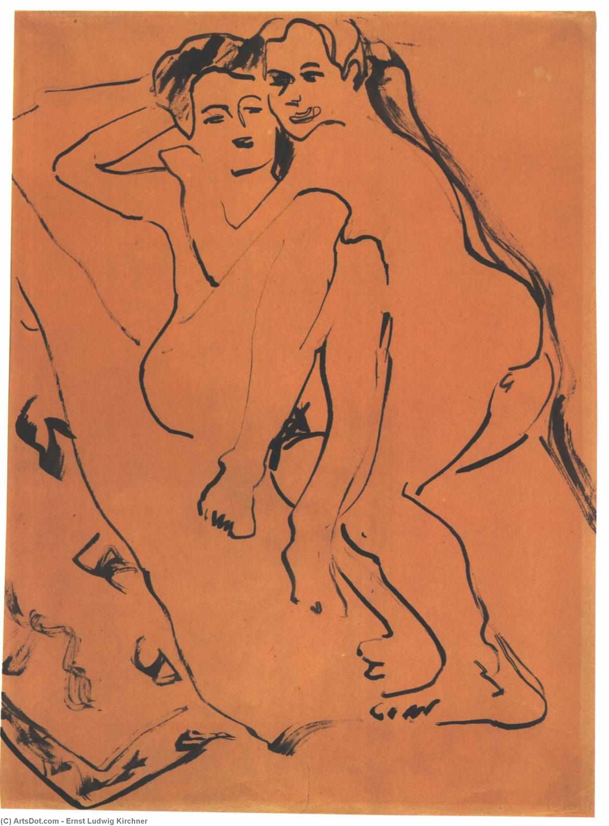 Amantes — Ernst Ludwig Kirchner