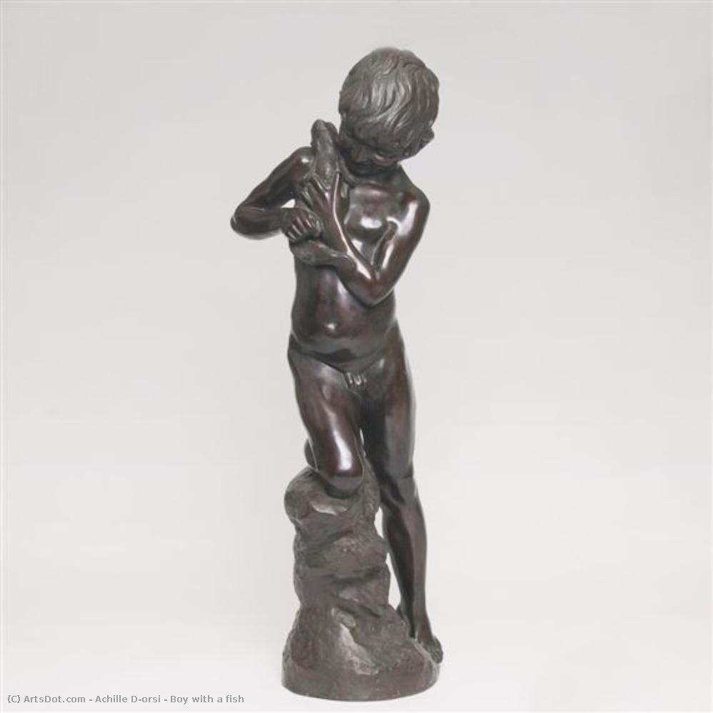 Boy With A Fish — Achille D'orsi