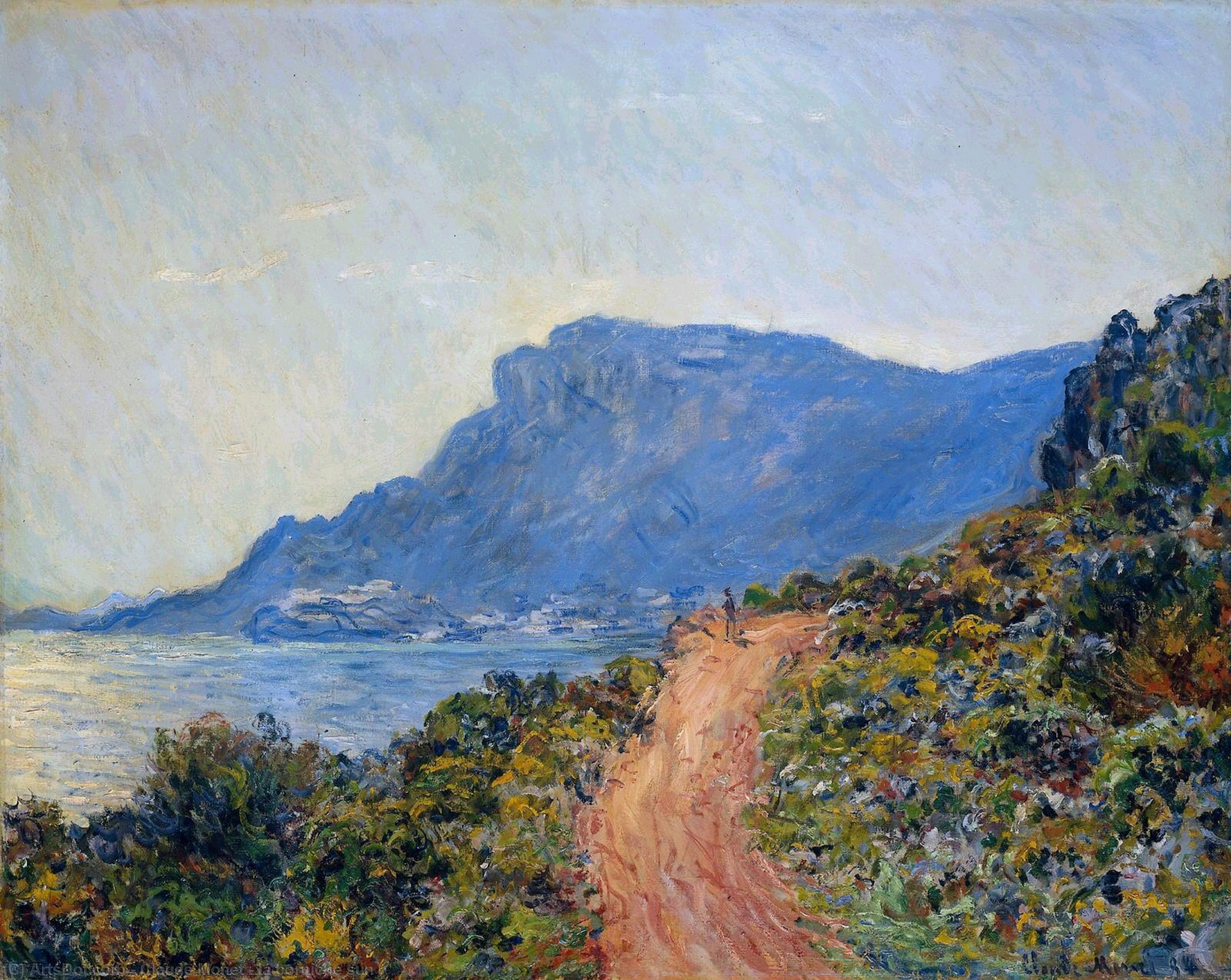 La Cornische Sonne — Claude Monet