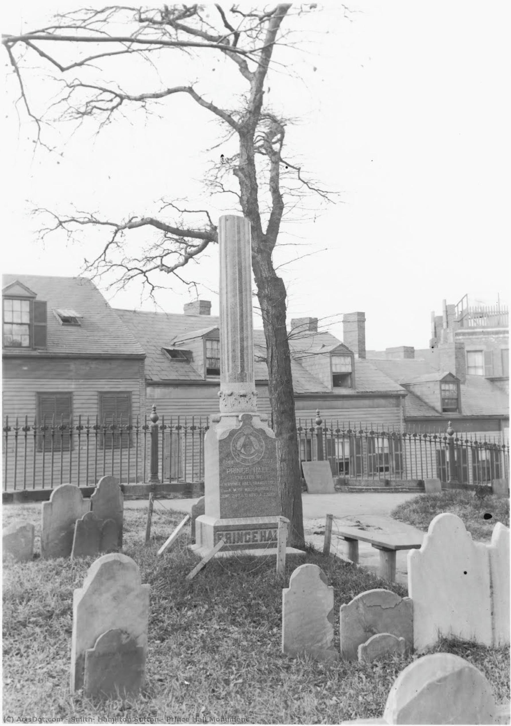 Prince Hall Monument — Hamilton Sutton Smith