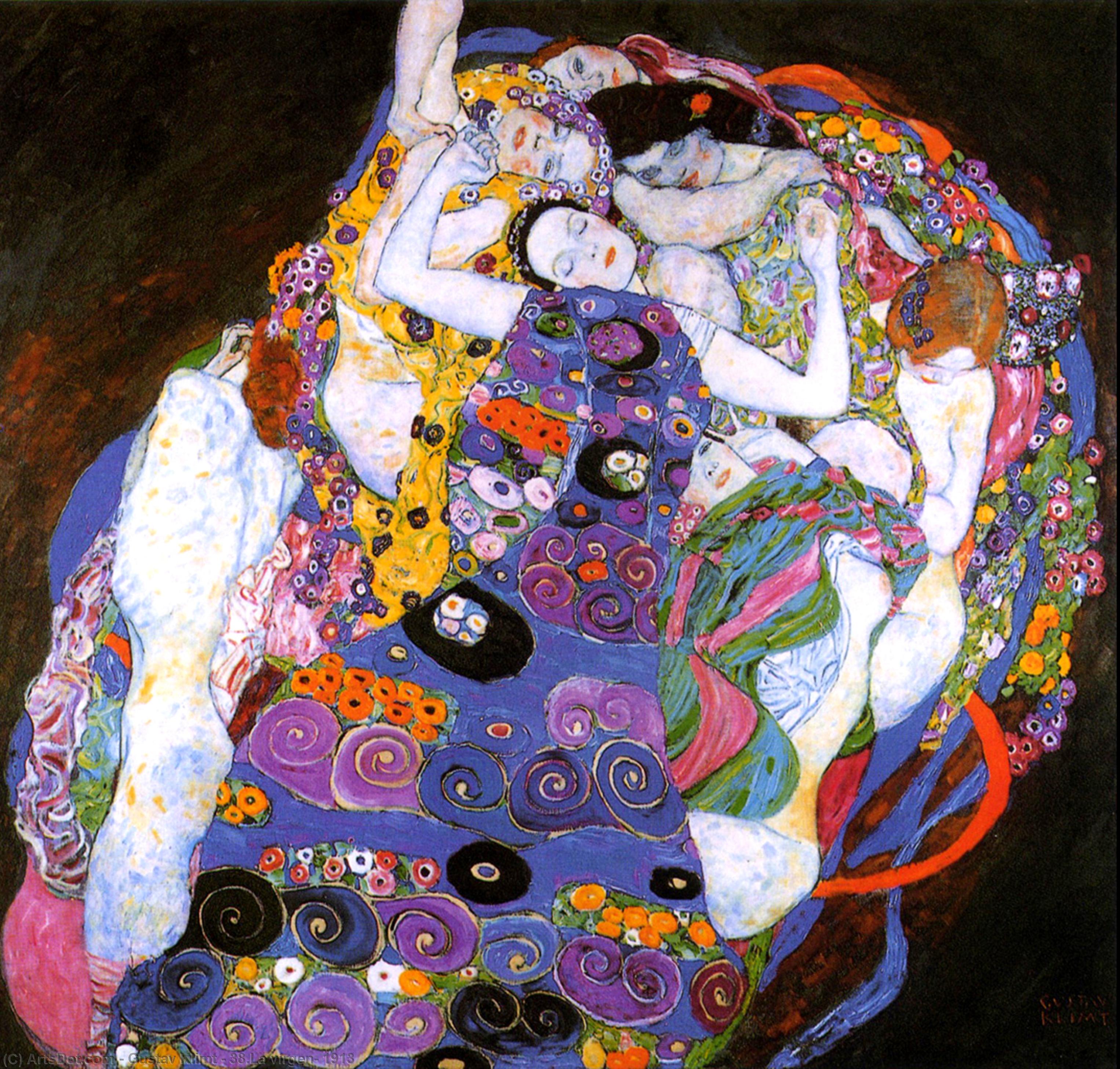 La Vírgen — Gustav Klimt