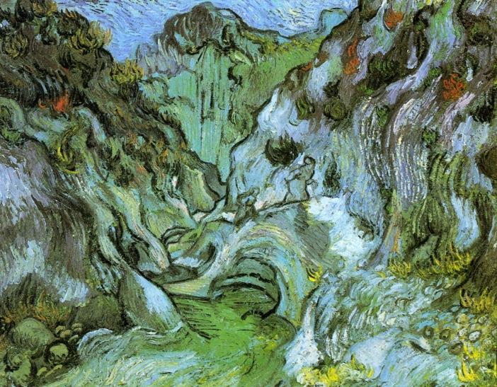 Křivka Le Peiroulets — Vincent Willem Van Gogh