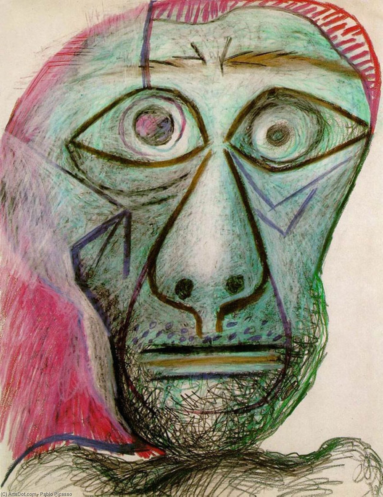 Autoportrait 6 — Pablo Picasso