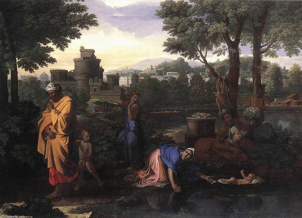 L'exposition De Moïse — Nicolas Poussin