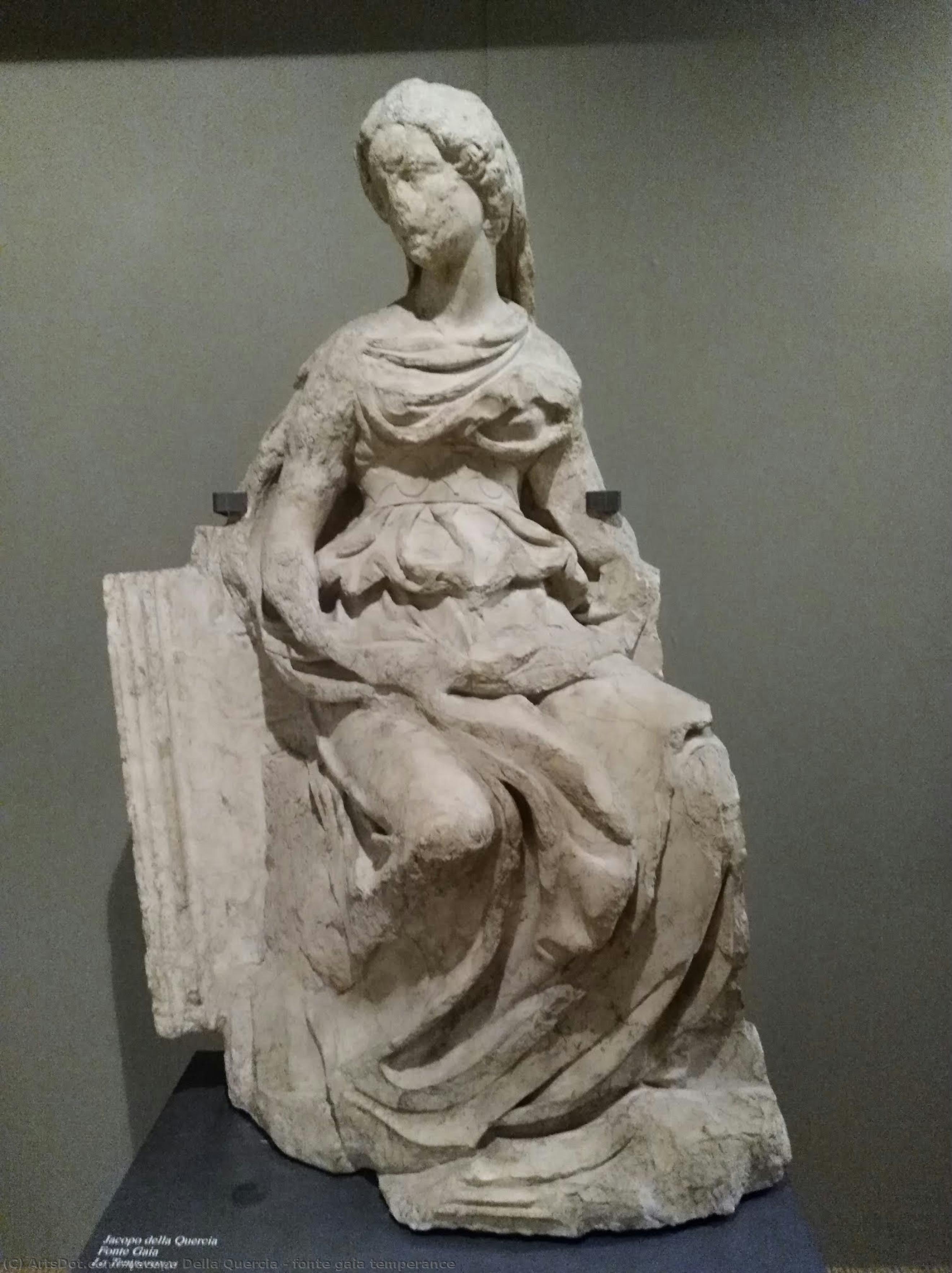 Fonte Gaia Temperance — Jacopo Della Quercia