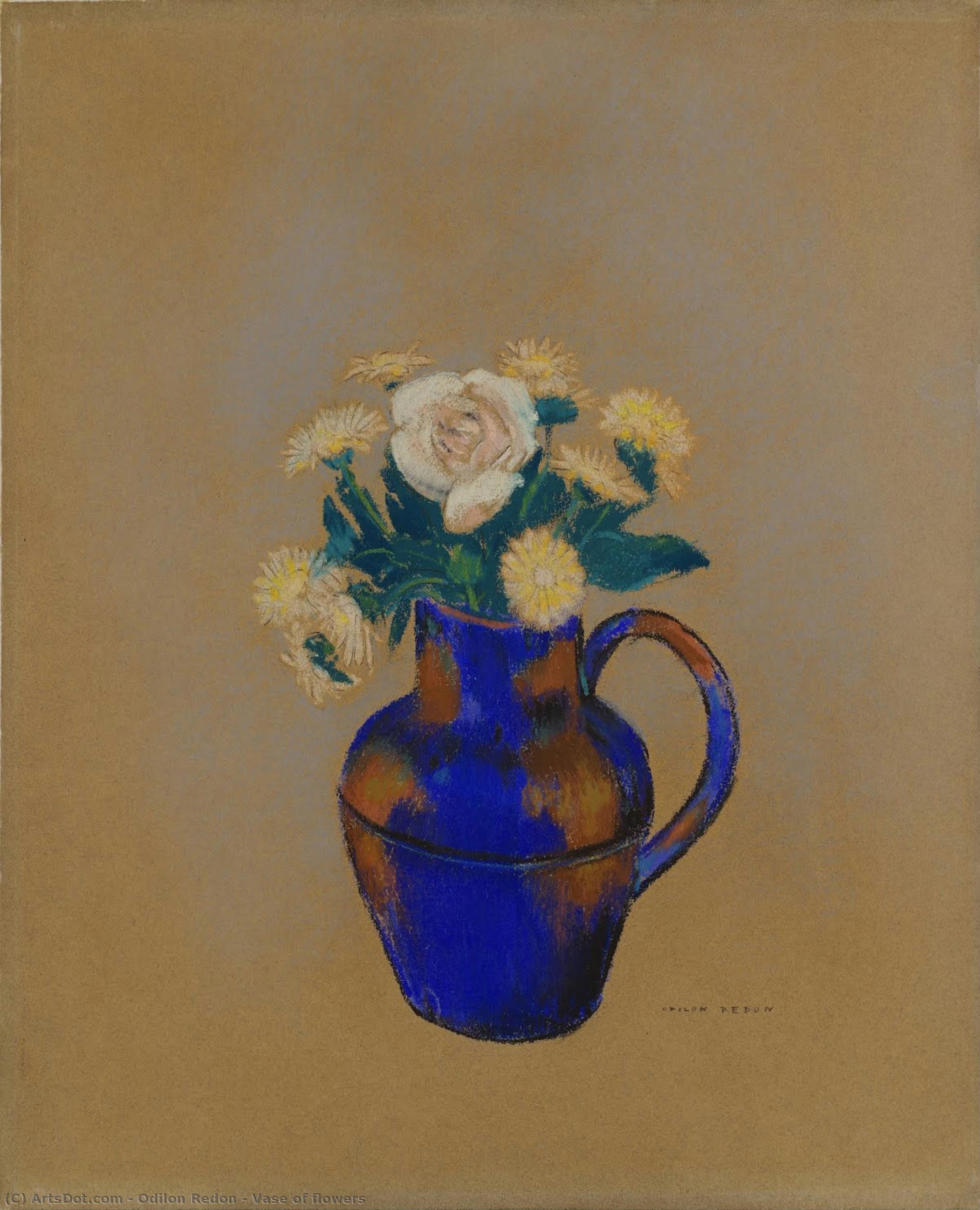 Blumenvase — Odilon Redon