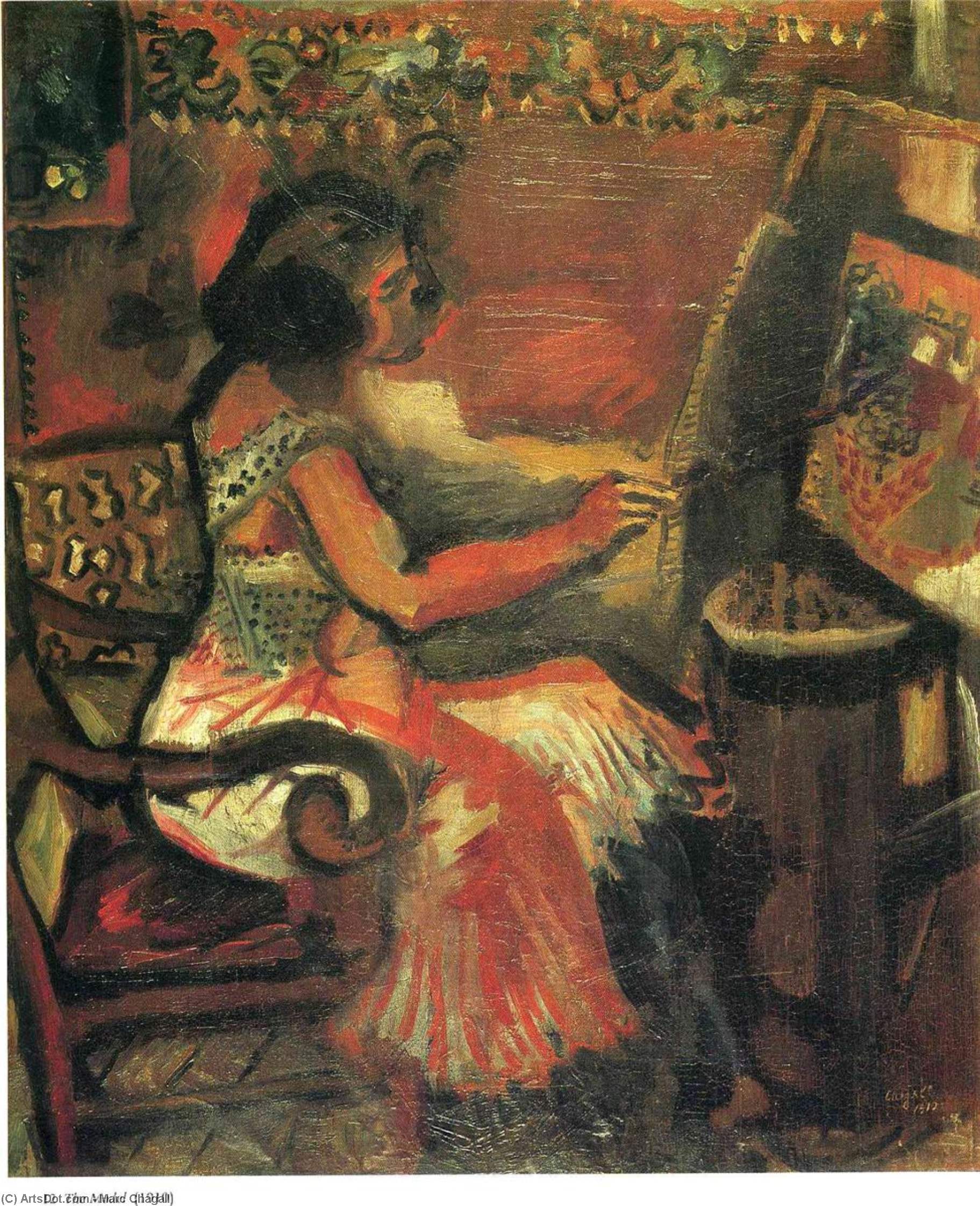 Il Modello — Marc Chagall