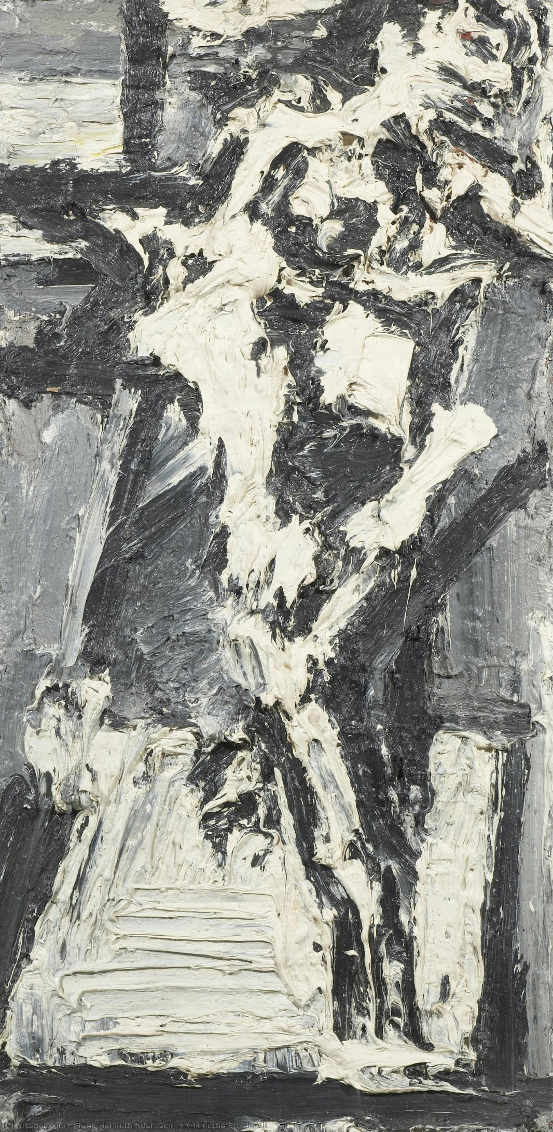J Y M In The Studio Vii — Frank Helmuth Auerbach