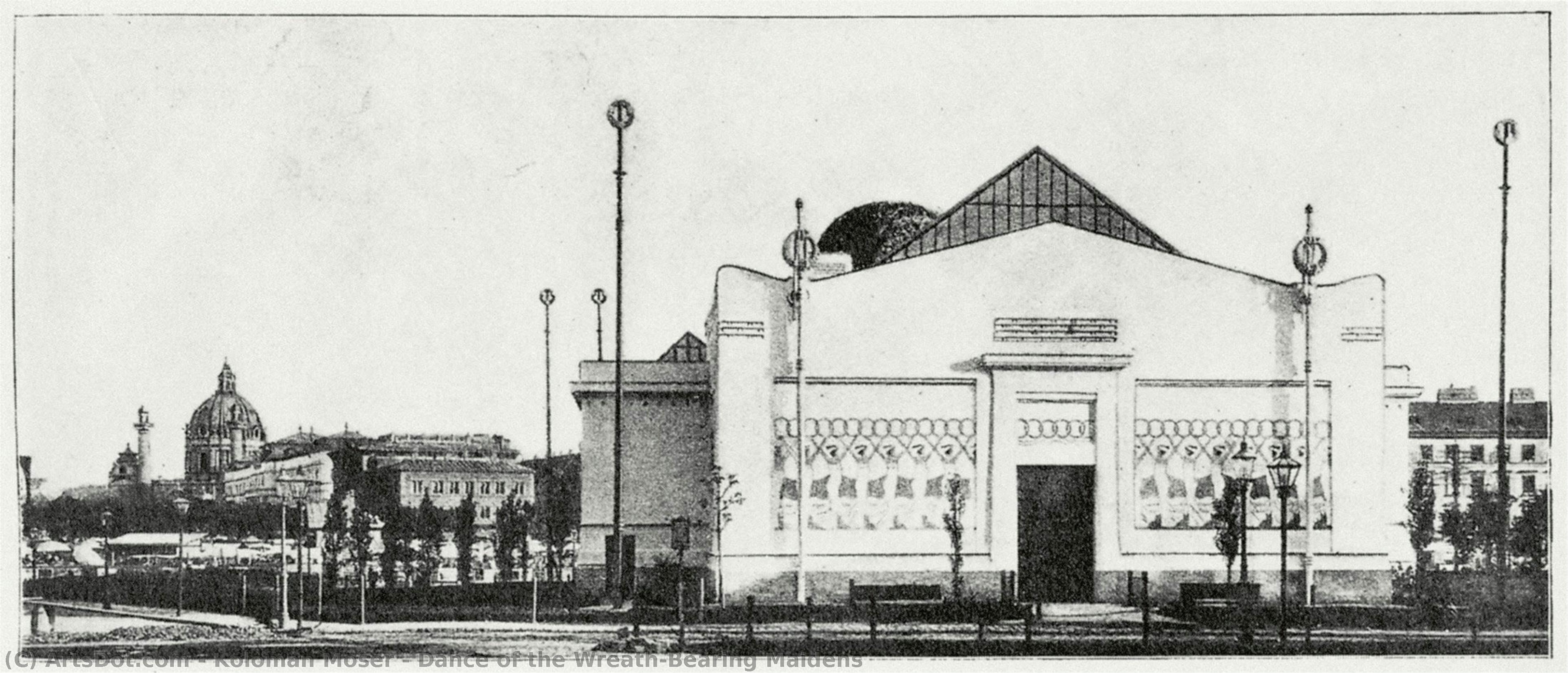 Tanec Věncových Děvčátek — Koloman Moser
