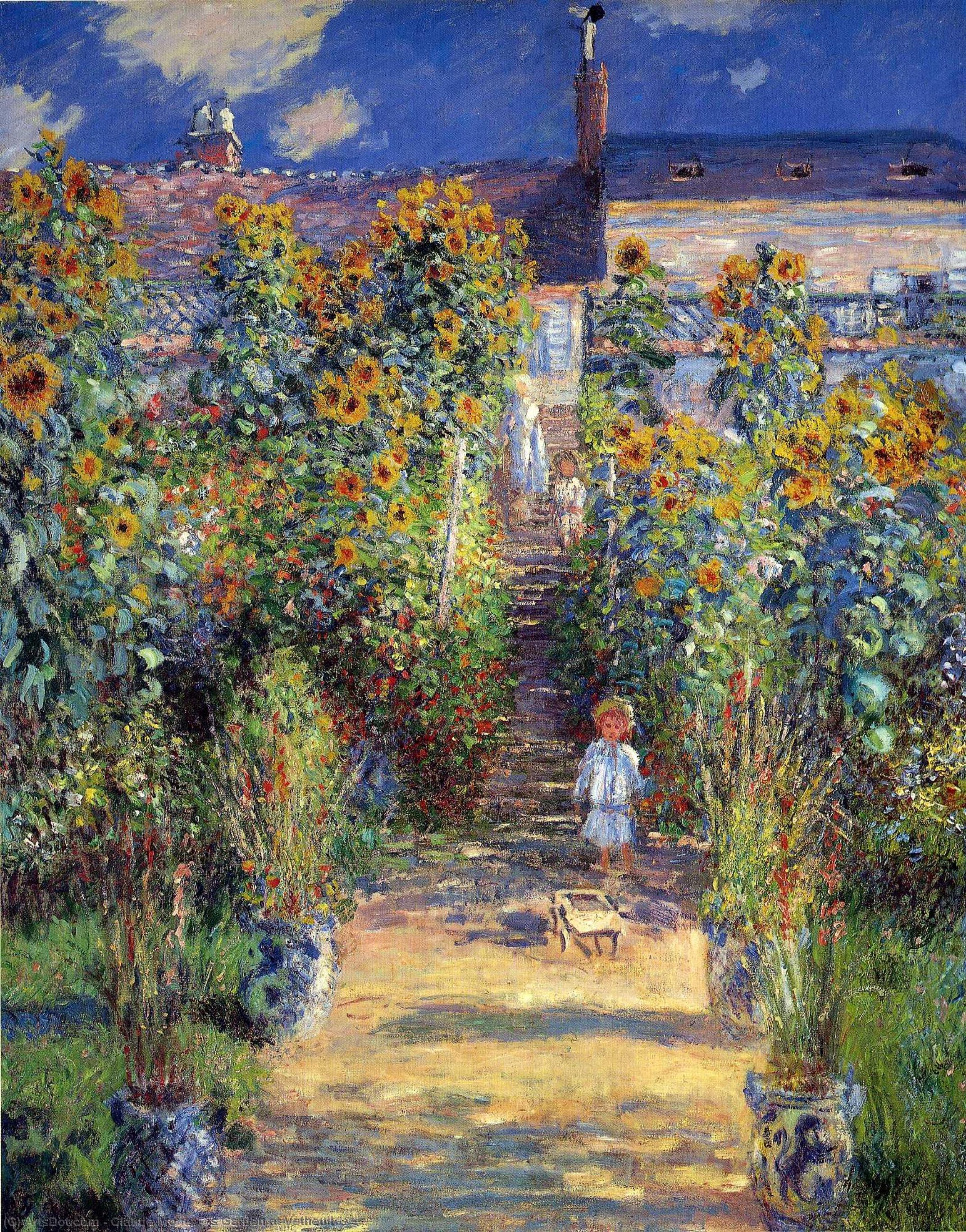 Ogroj V Vétheuil — Claude Monet