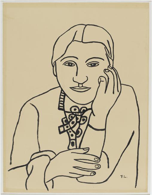 Portrait Of Nadia — Fernand Léger