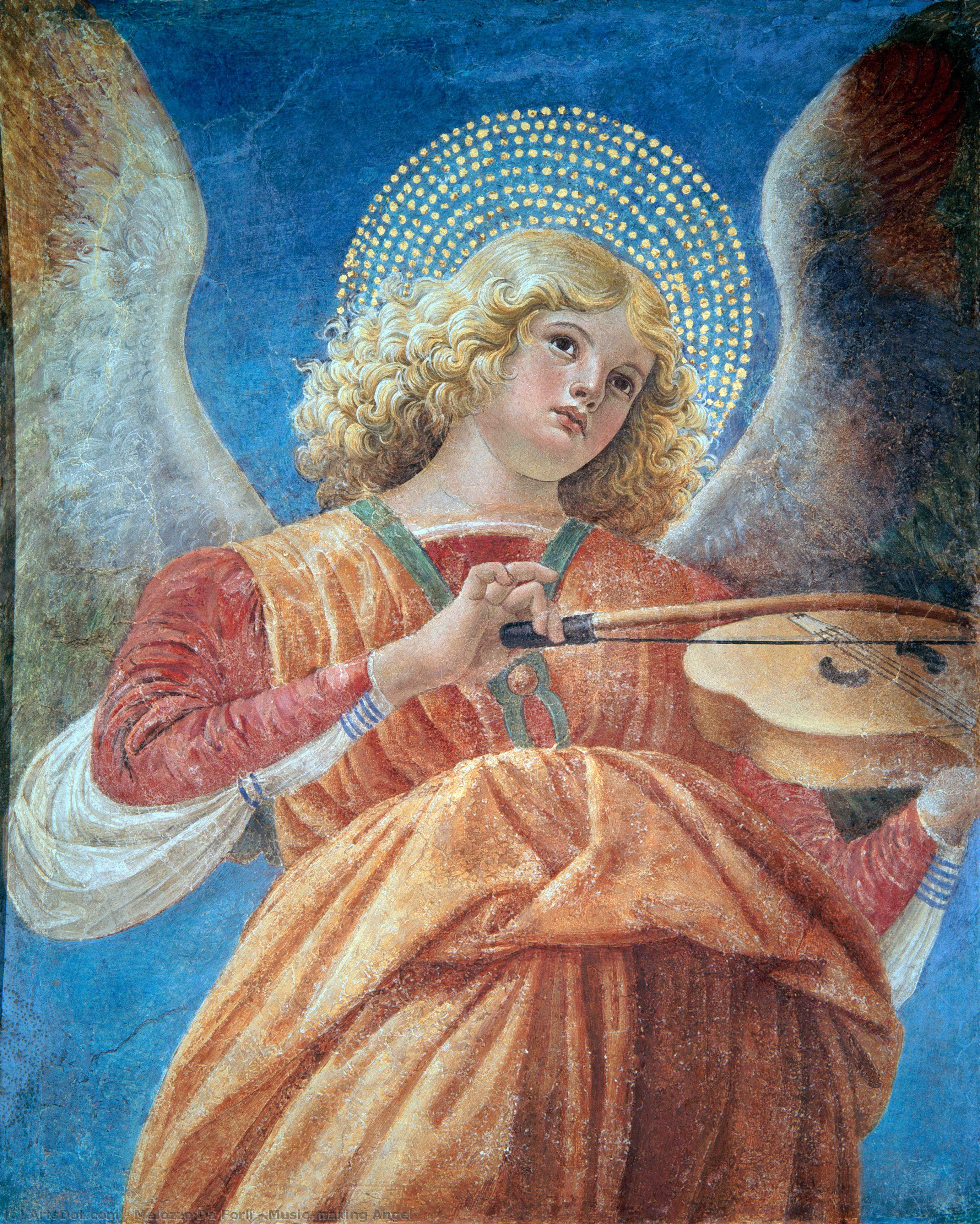 Hudebník Angel — Melozzo Da Forlì