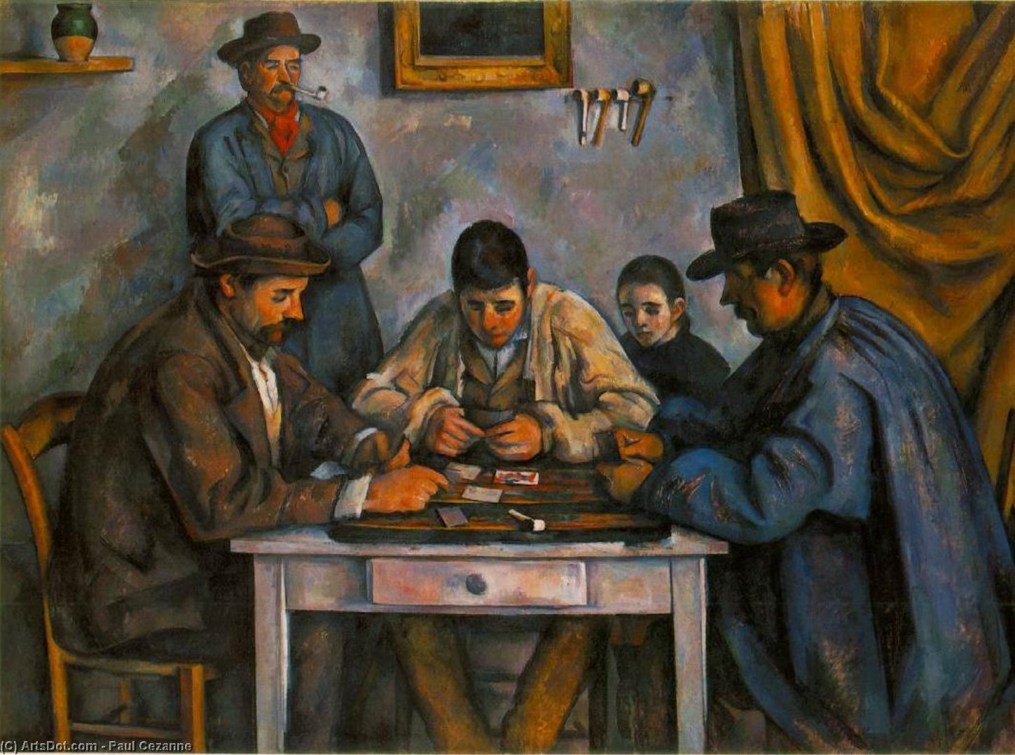 I Giocatori Di Carte — Paul Cézanne