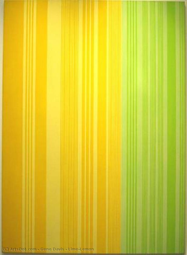 Lime-lemon — Gene Davis