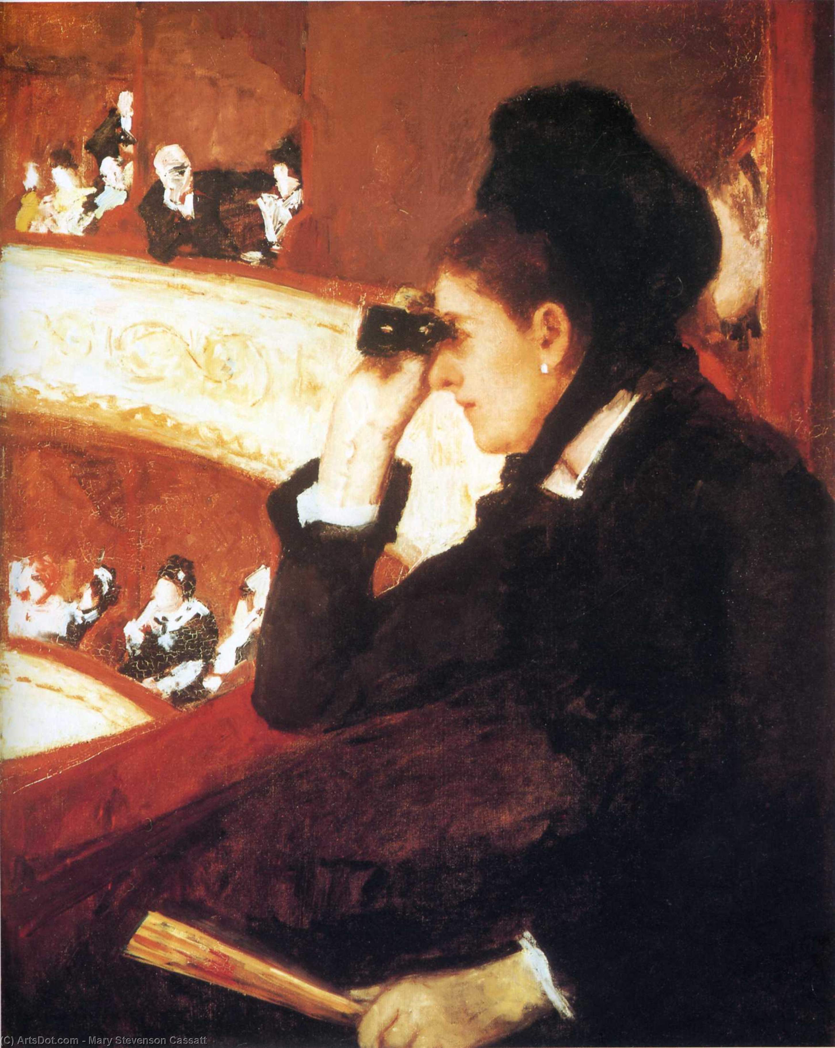 I Logen — Mary Stevenson Cassatt