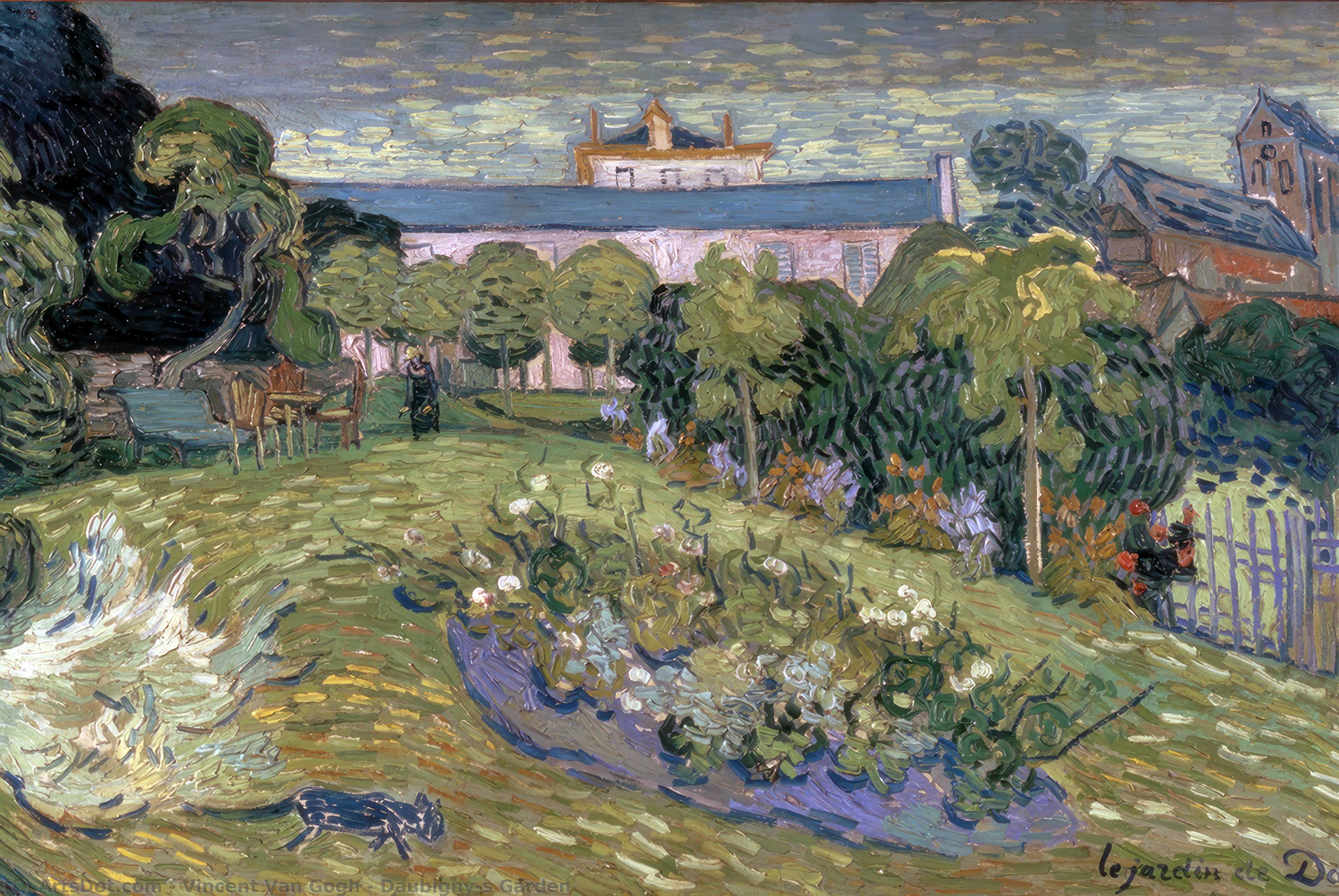 Grădina Lui Daubigny — Vincent Willem Van Gogh