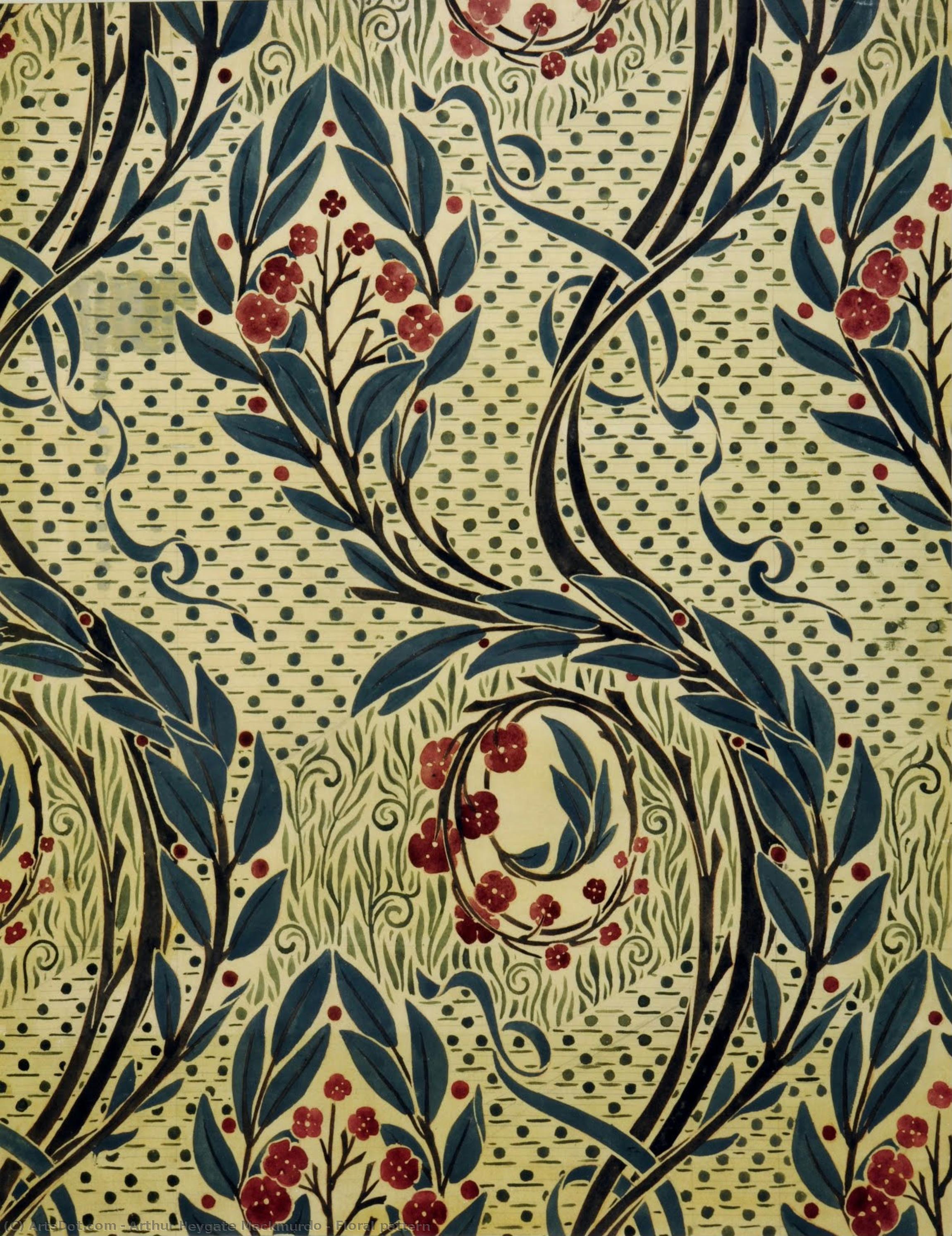 Floral Pattern — Arthur Heygate Mackmurdo