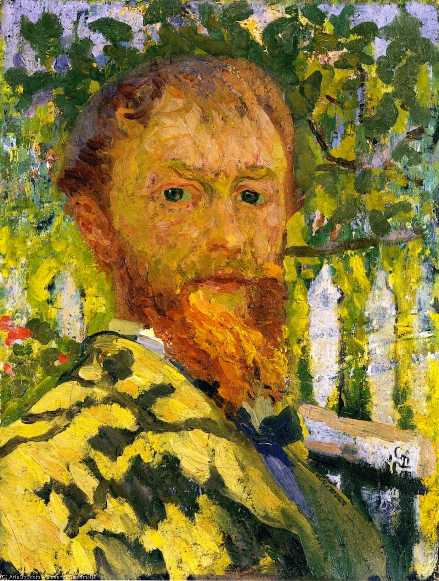 Self-portrait — Giovanni Giacometti
