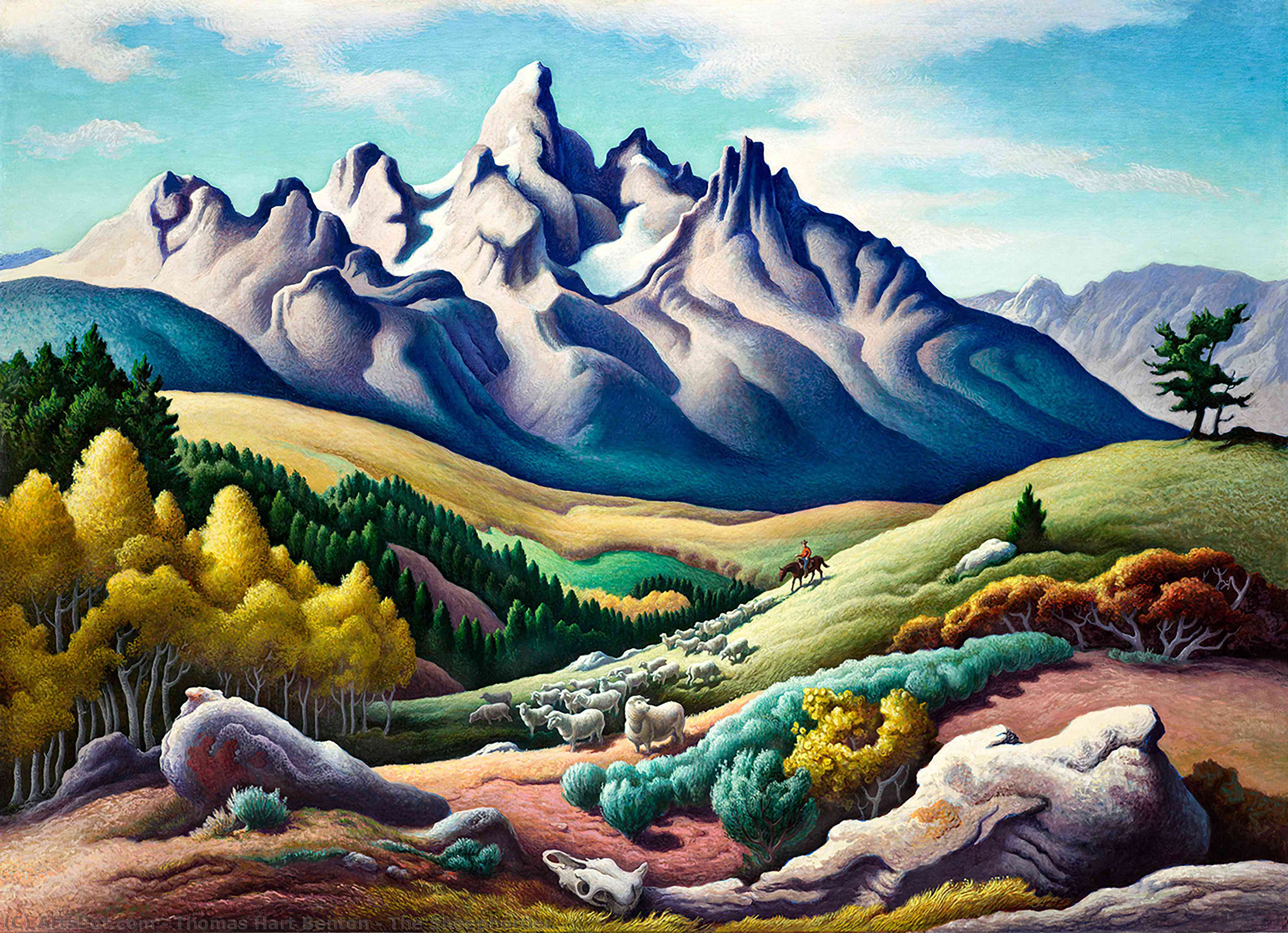 Il Pastore — Thomas Hart Benton