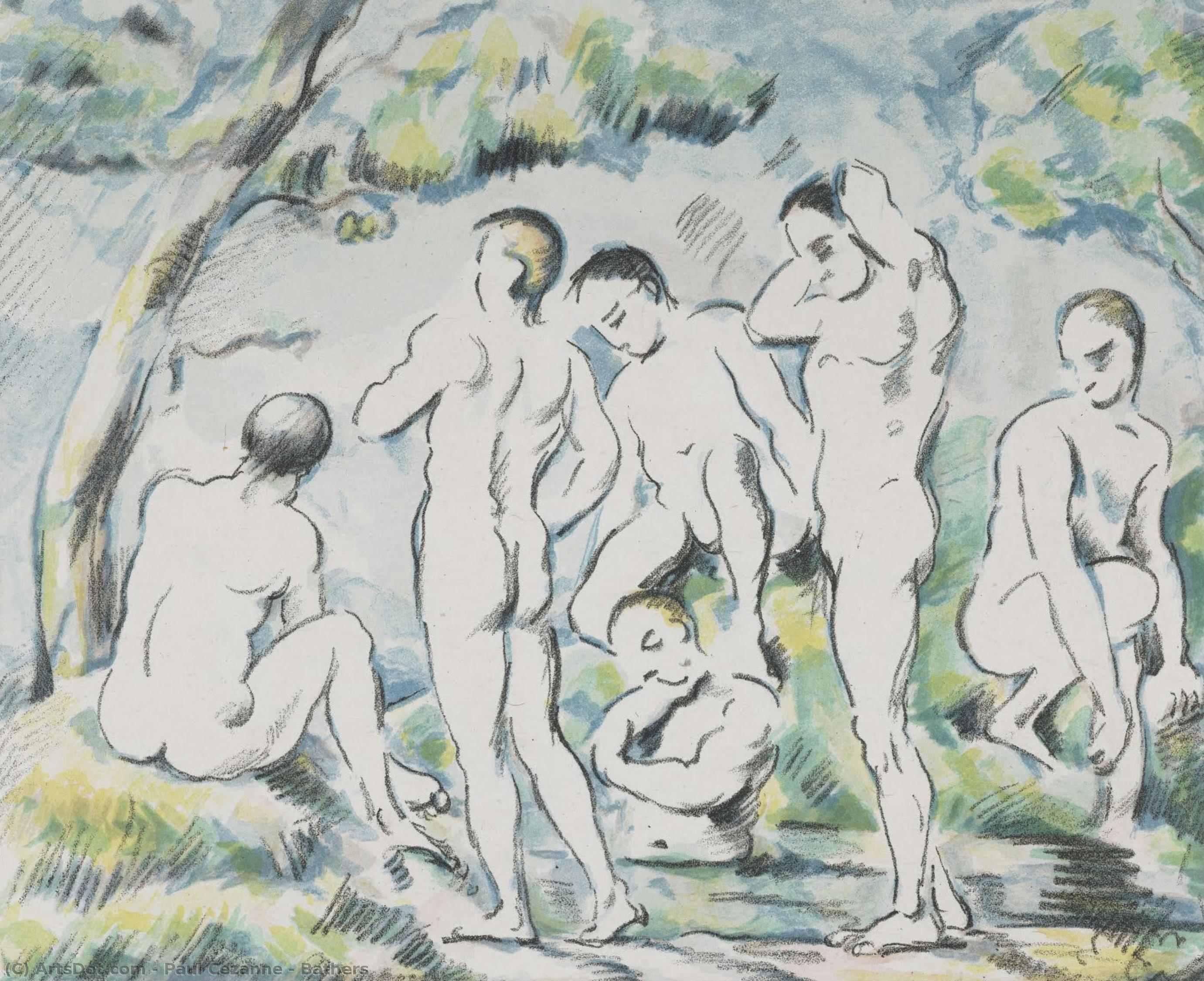 Bathers — Paul Cézanne