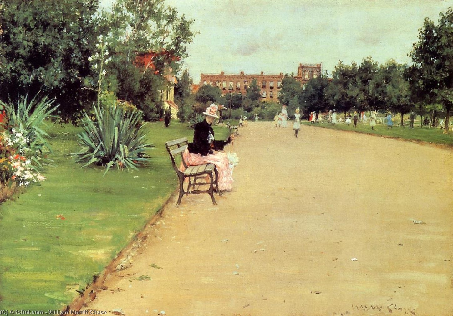 Der Park — William Merritt Chase