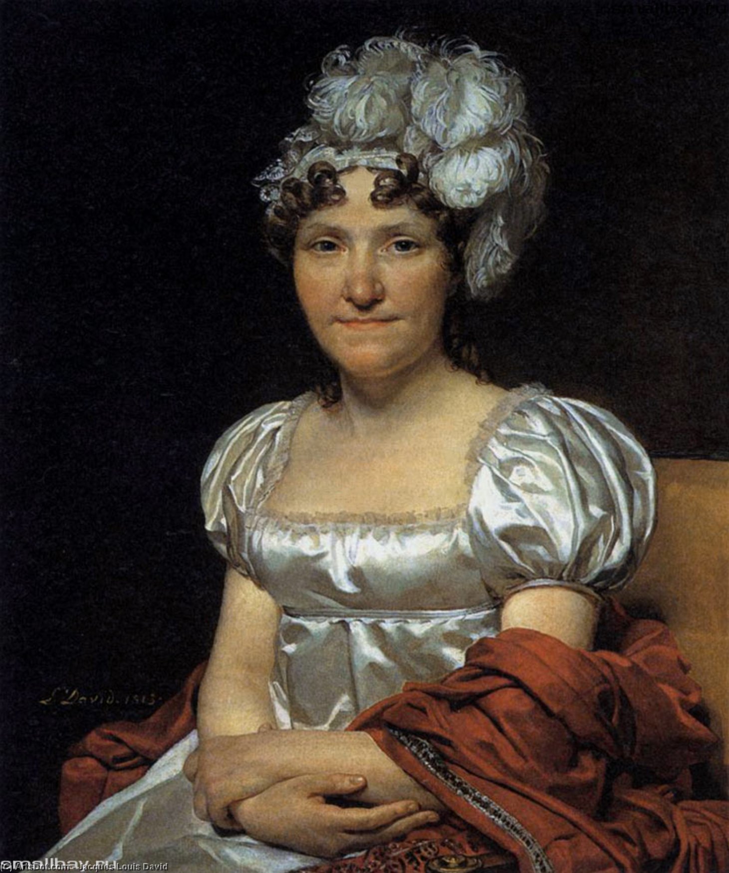 Portrait De Marguerite-charlotte David — Jacques-louis David