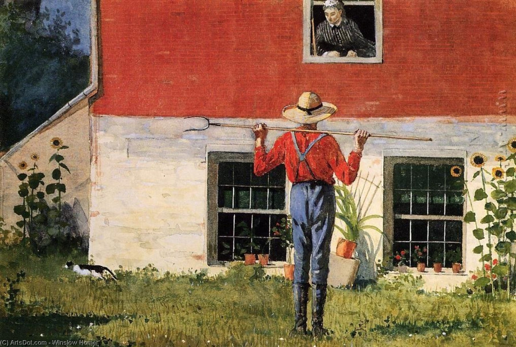 Rustik Søgen — Winslow Homer