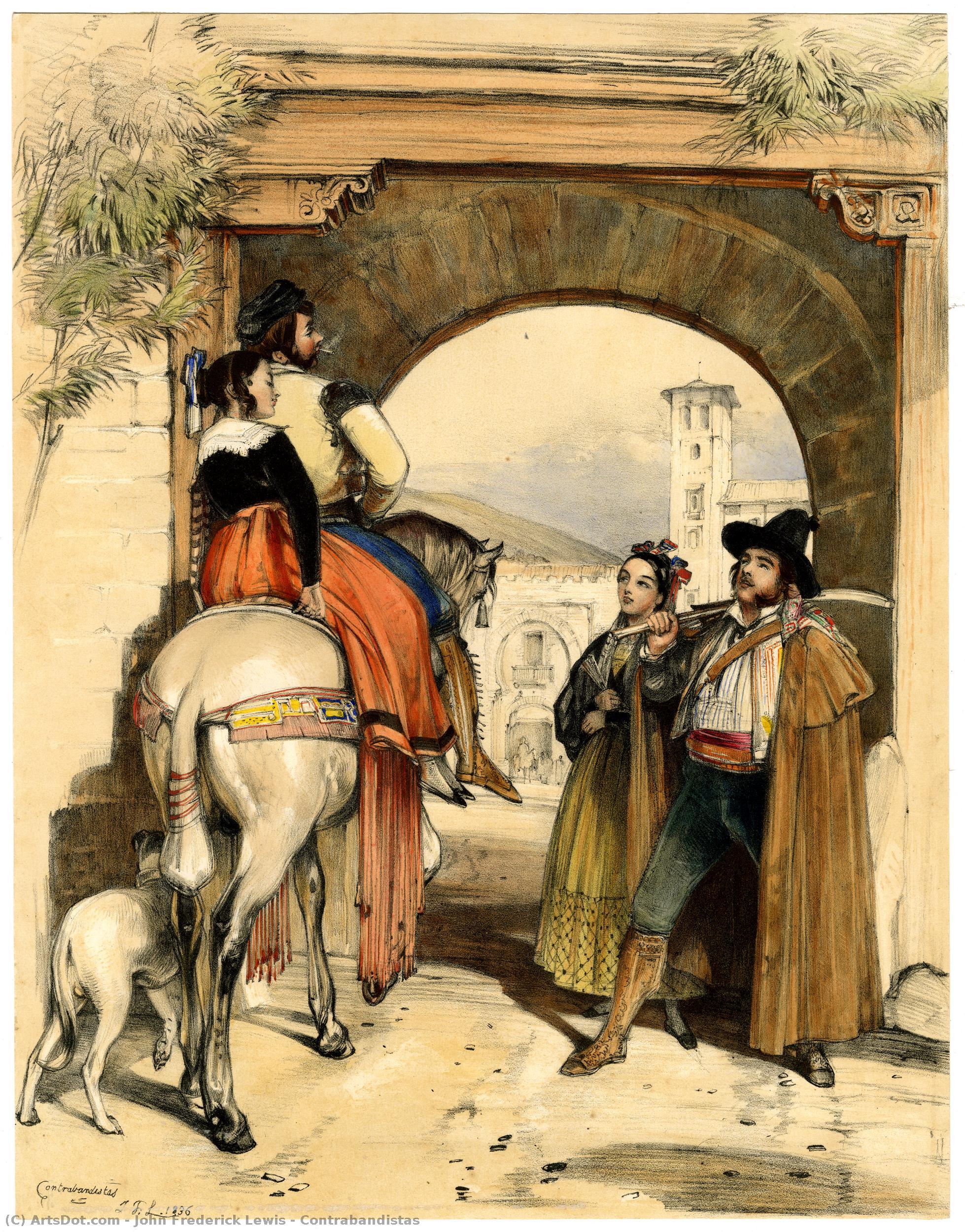Contrabandistas — Džon Frederik Luis