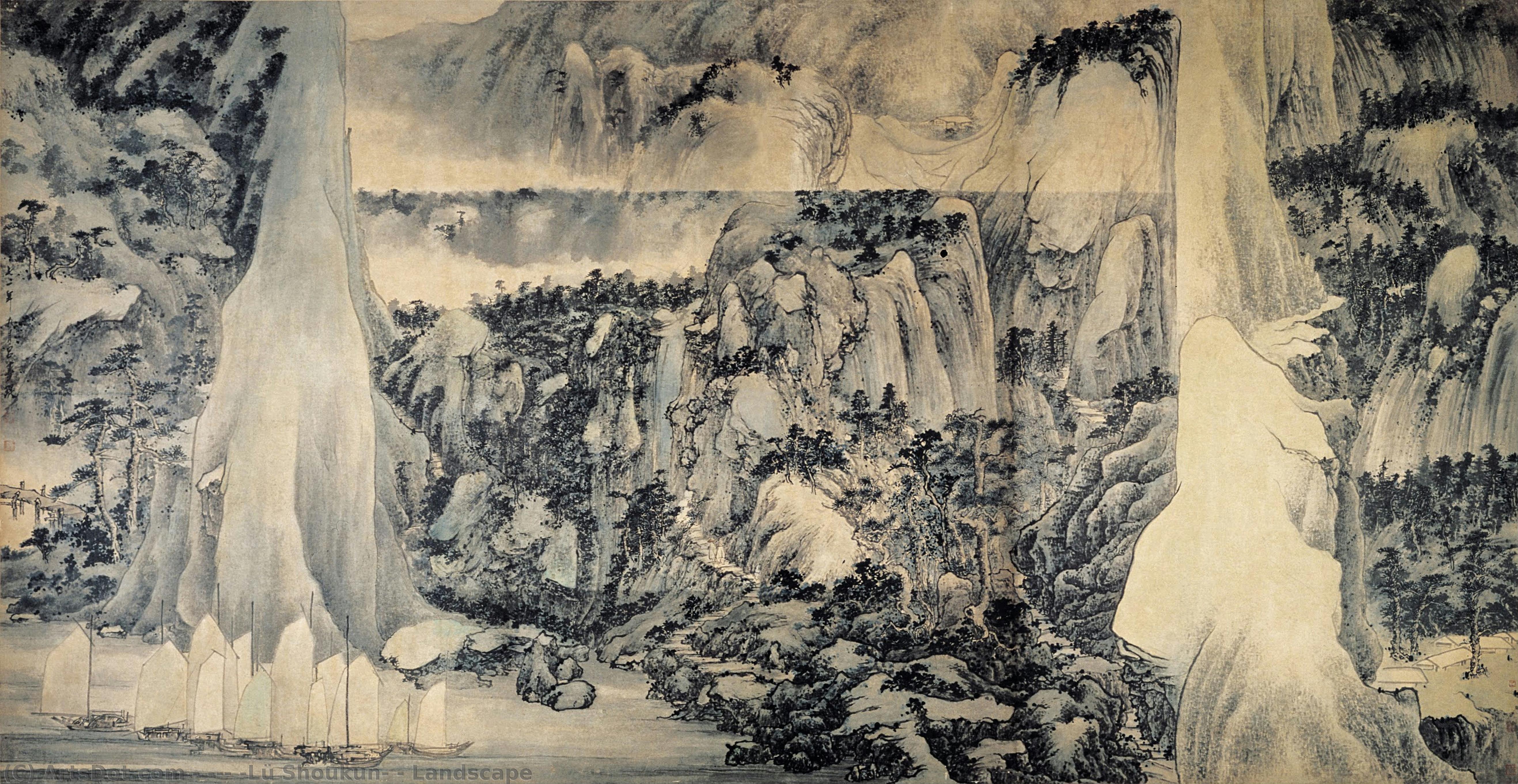 Landscape — Lü Shoukun