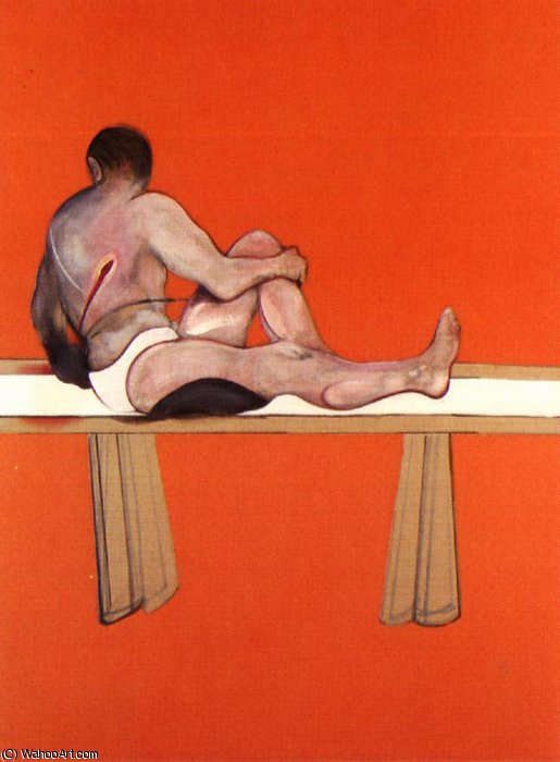 Triptych, Left — Francis Bacon