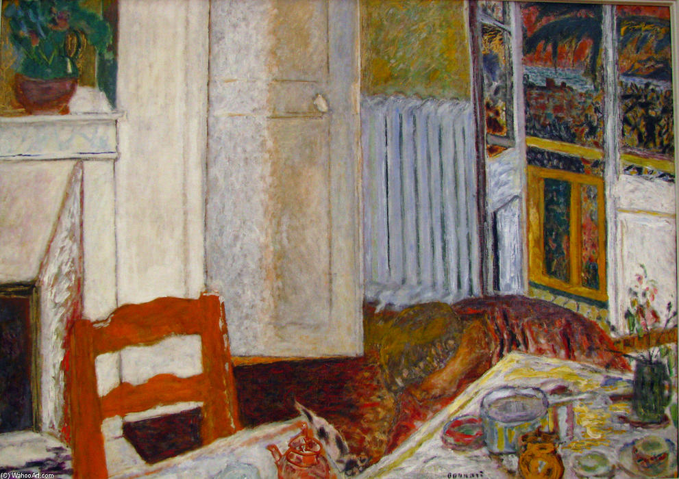 White Interior — Pierre Bonnard