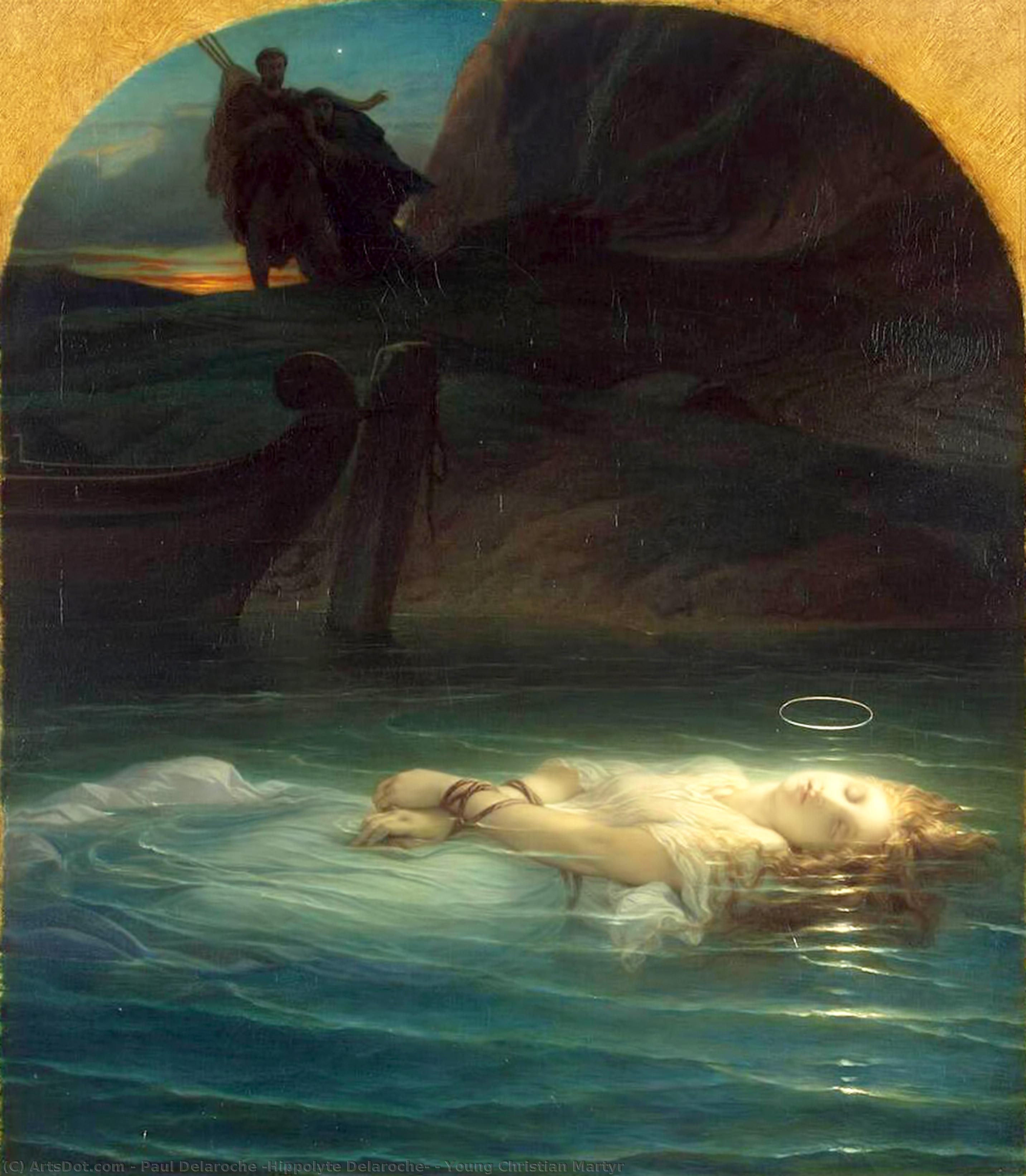 Jeune Martyr Chrétien — Paul Delaroche
